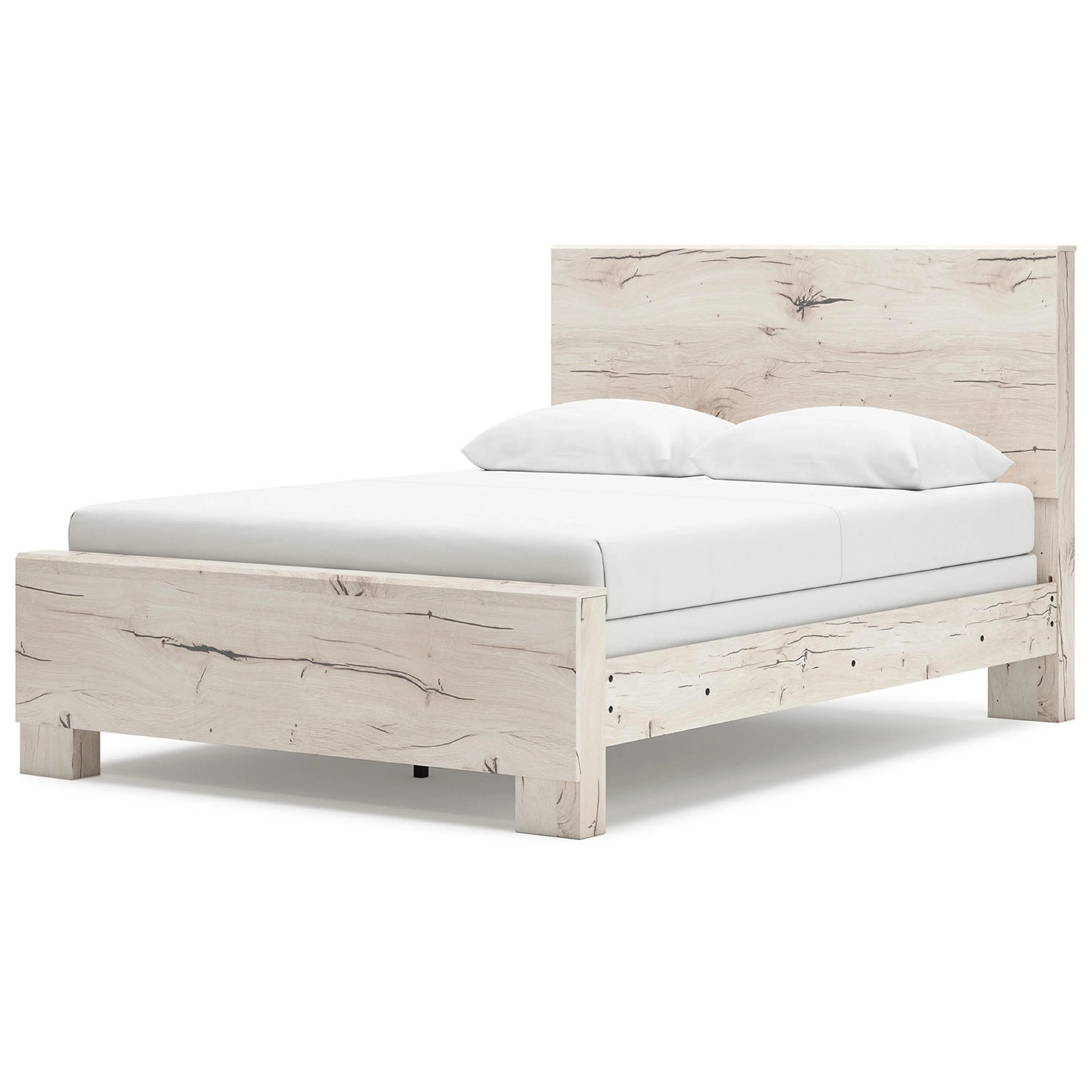 Lawroy Panel Bed - Light Natural - Image 12