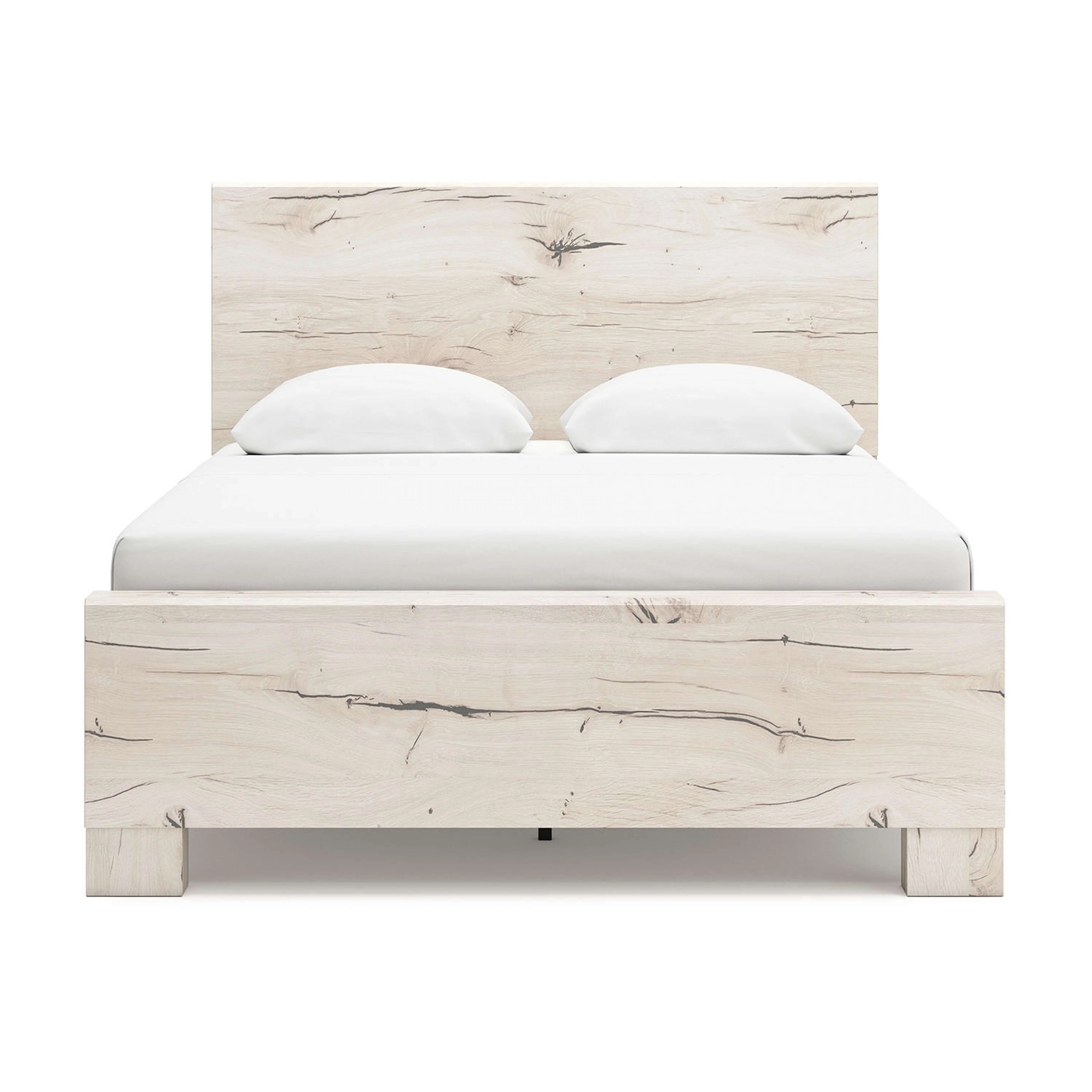 Lawroy Panel Bed - Light Natural - Image 16