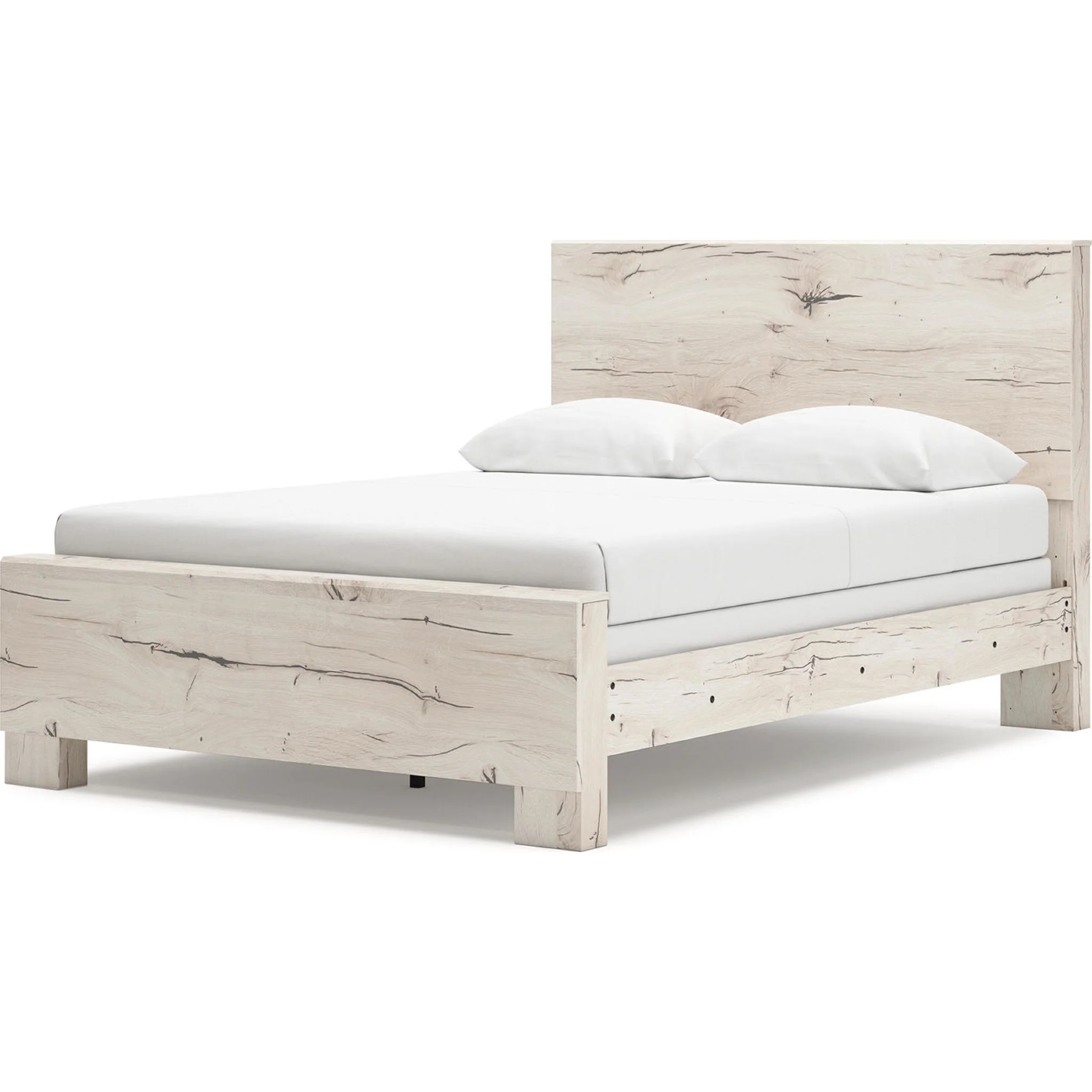 Lawroy Panel Bed - Light Natural - Image 5