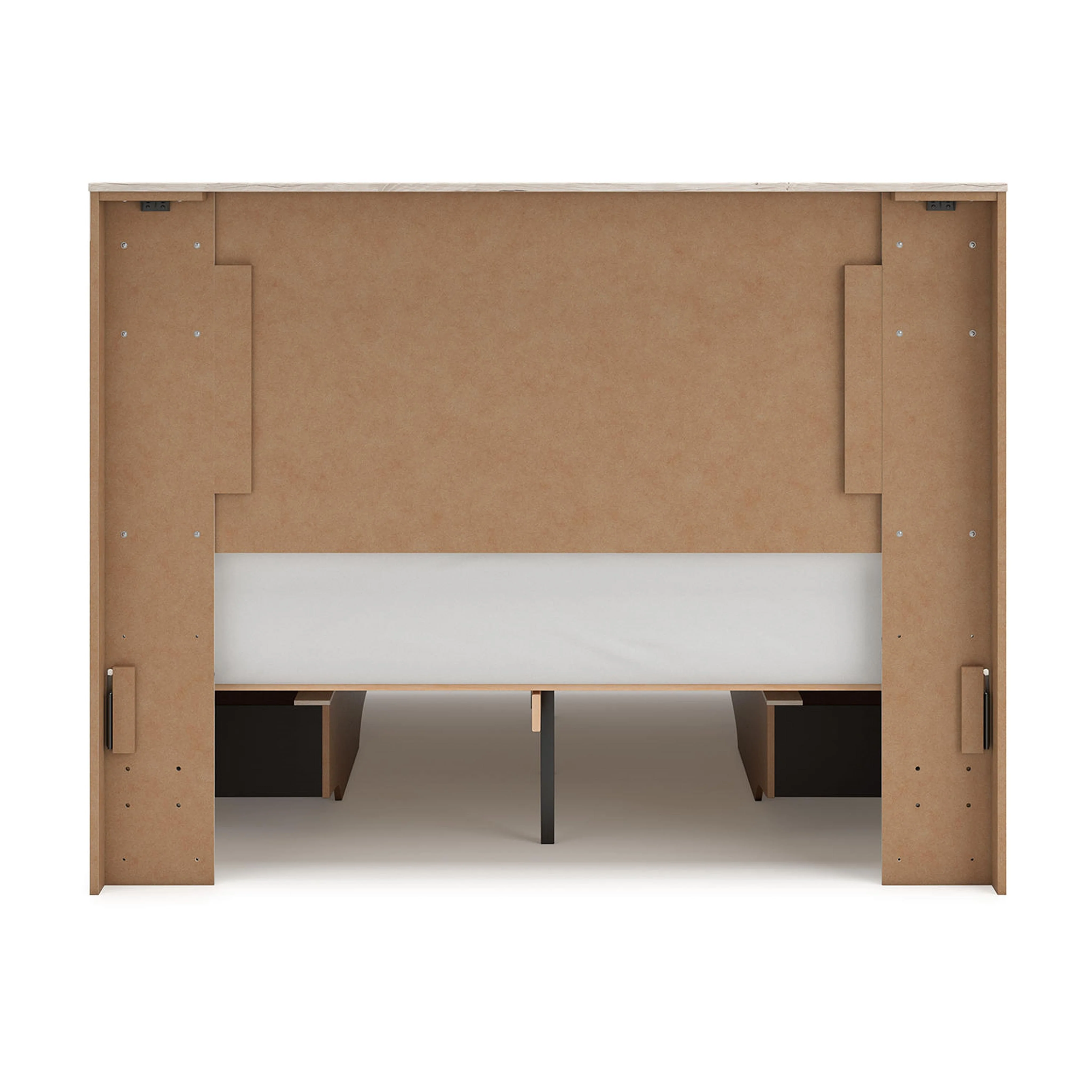 Lawroy Platform Bed with 4 Drawer Storage - Light Natural - Image 15