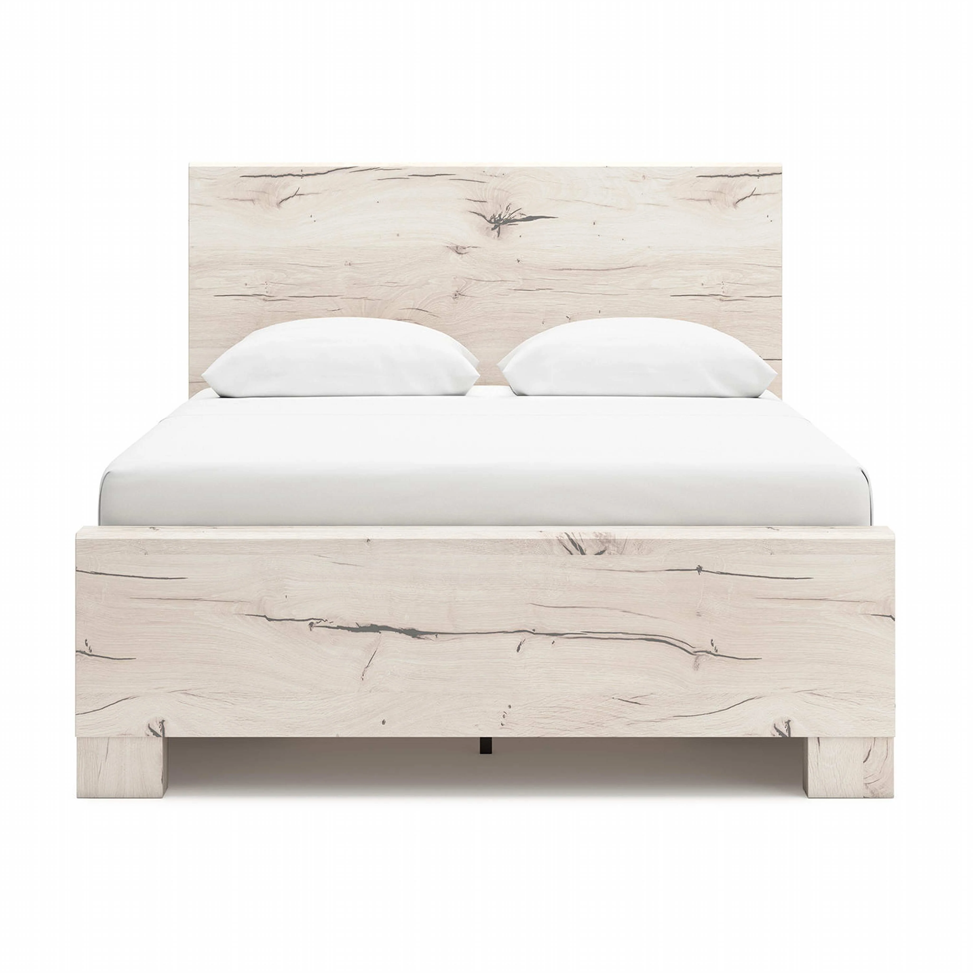 Lawroy Platform Bed with 4 Drawer Storage - Light Natural - Image 16