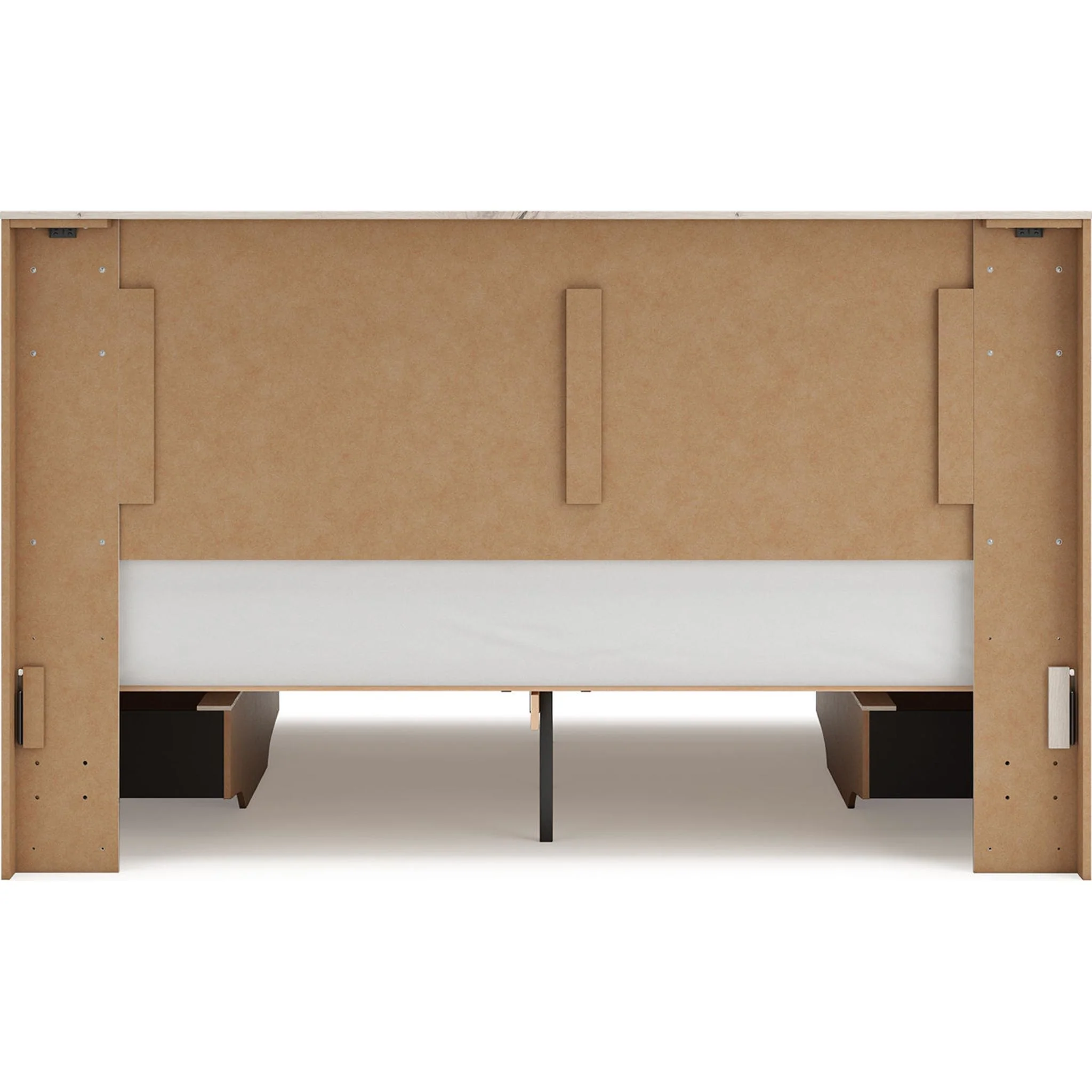 Lawroy Platform Bed with 4 Drawer Storage - Light Natural - Image 35