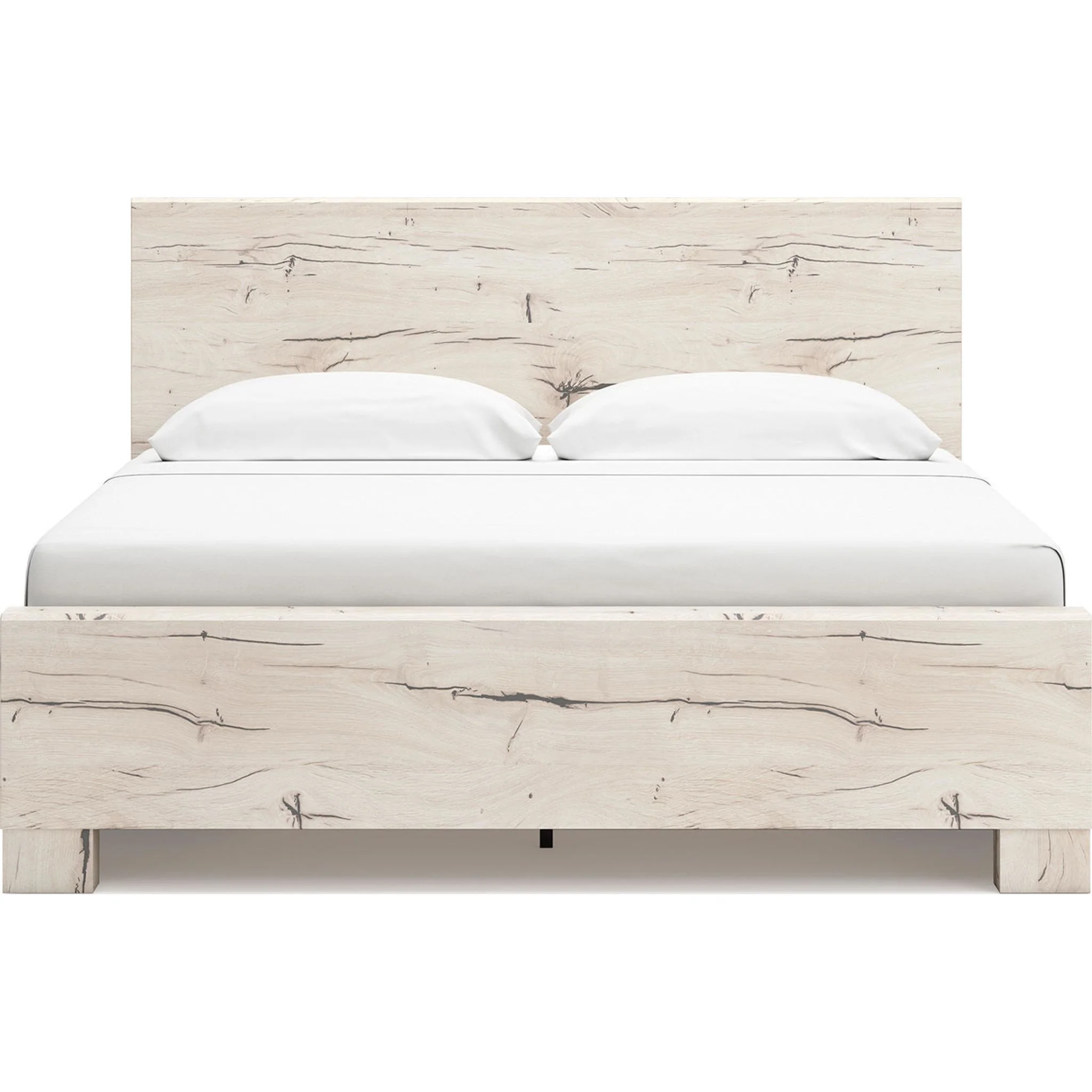 Lawroy Platform Bed with 4 Drawer Storage - Light Natural - Image 36