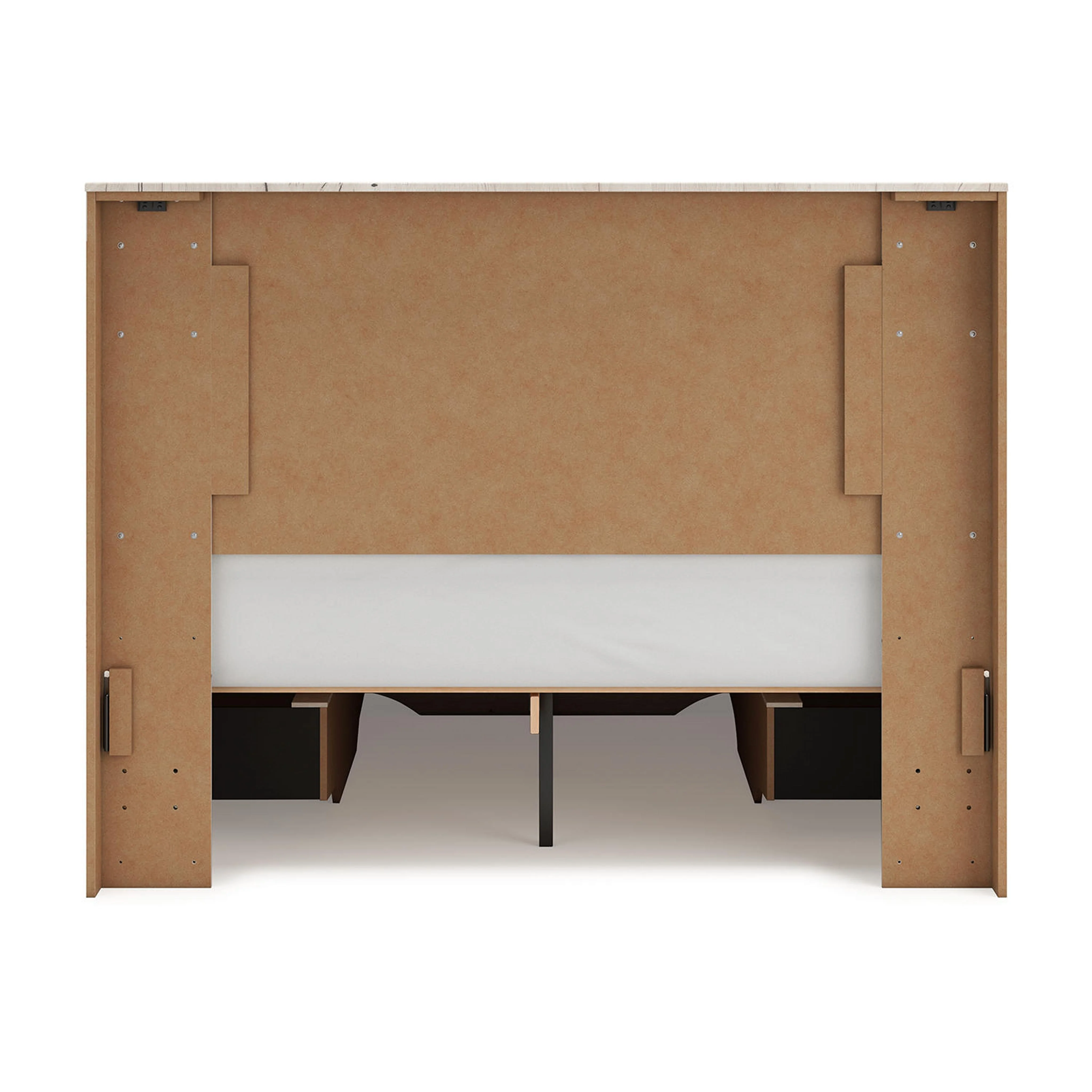 Lawroy Platform Bed with 6 Drawer Storage - Light Natural - Image 18