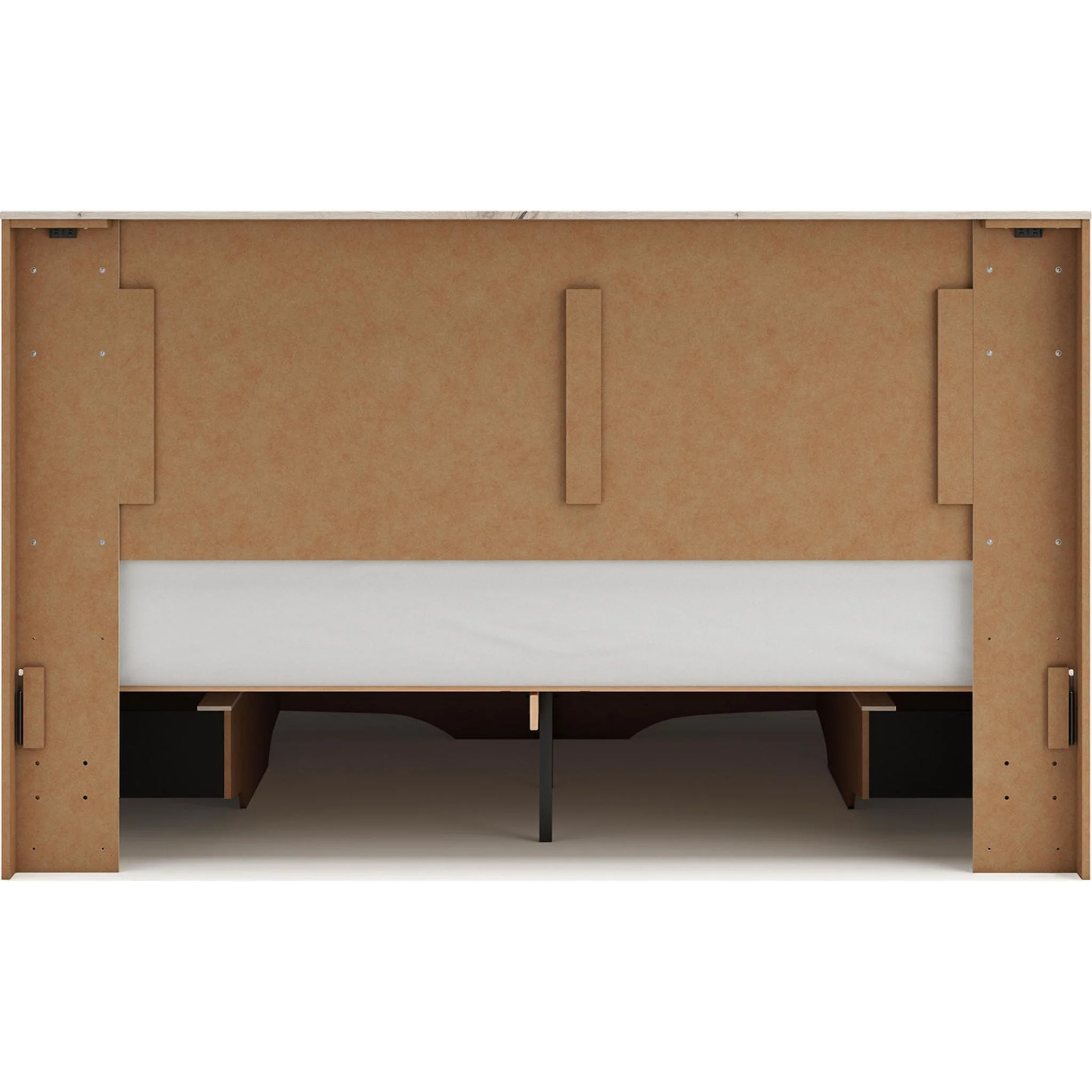 Lawroy Platform Bed with 6 Drawer Storage - Light Natural - Image 33