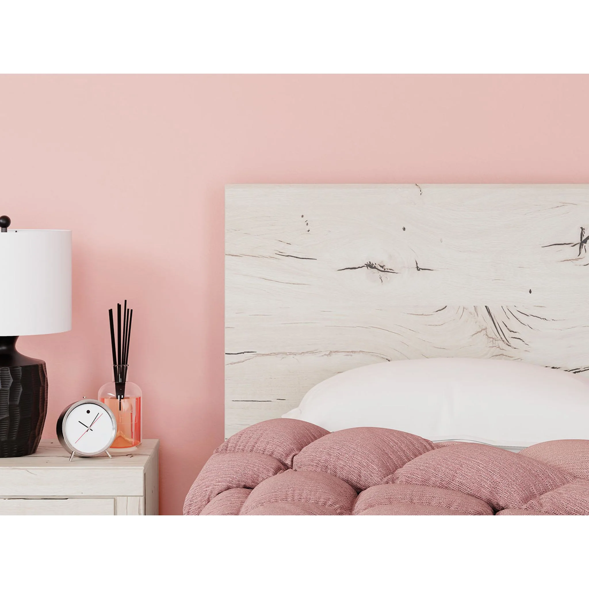 Lawroy Panel Bed - Light Natural - Image 11