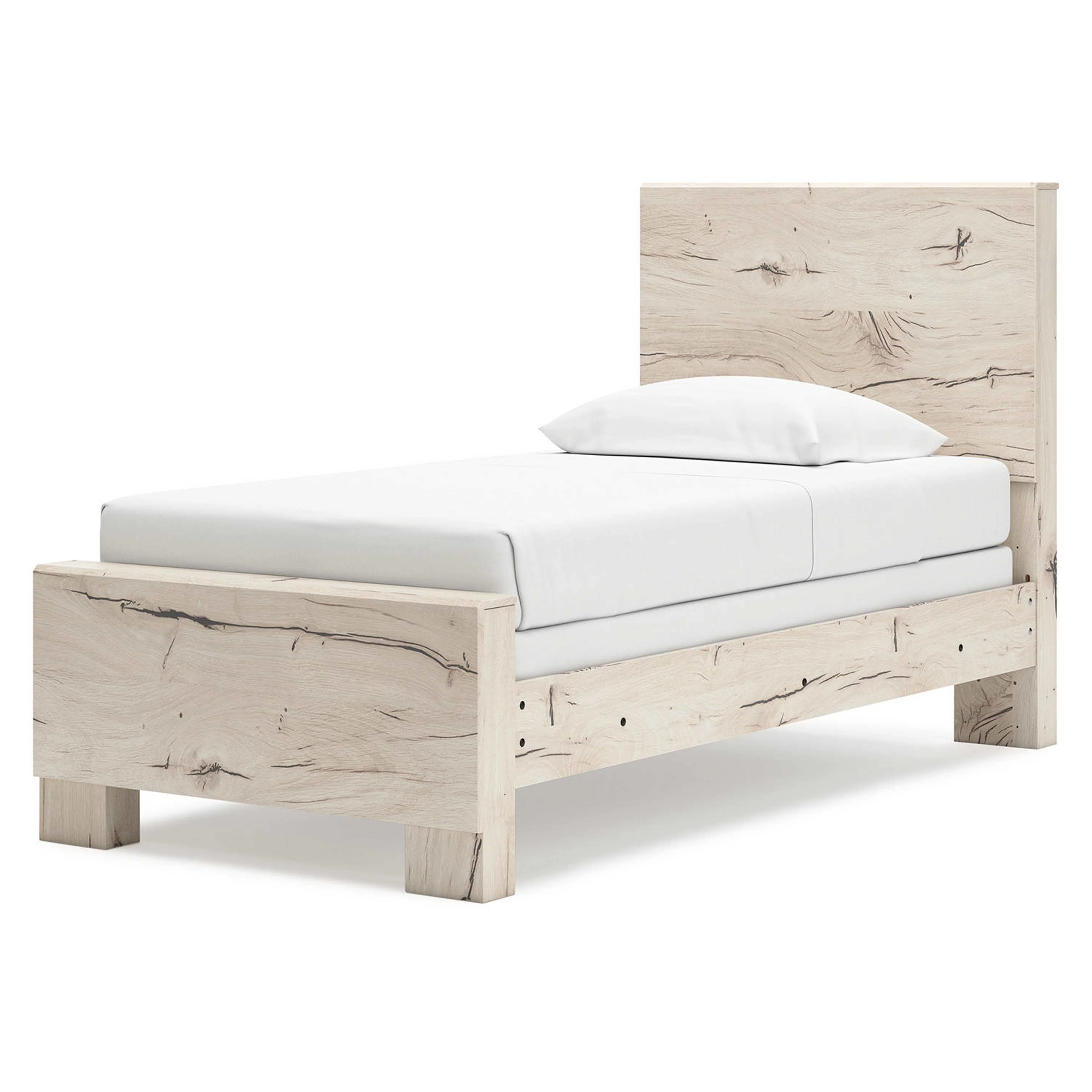 Lawroy Panel Bed - Light Natural - Image 14