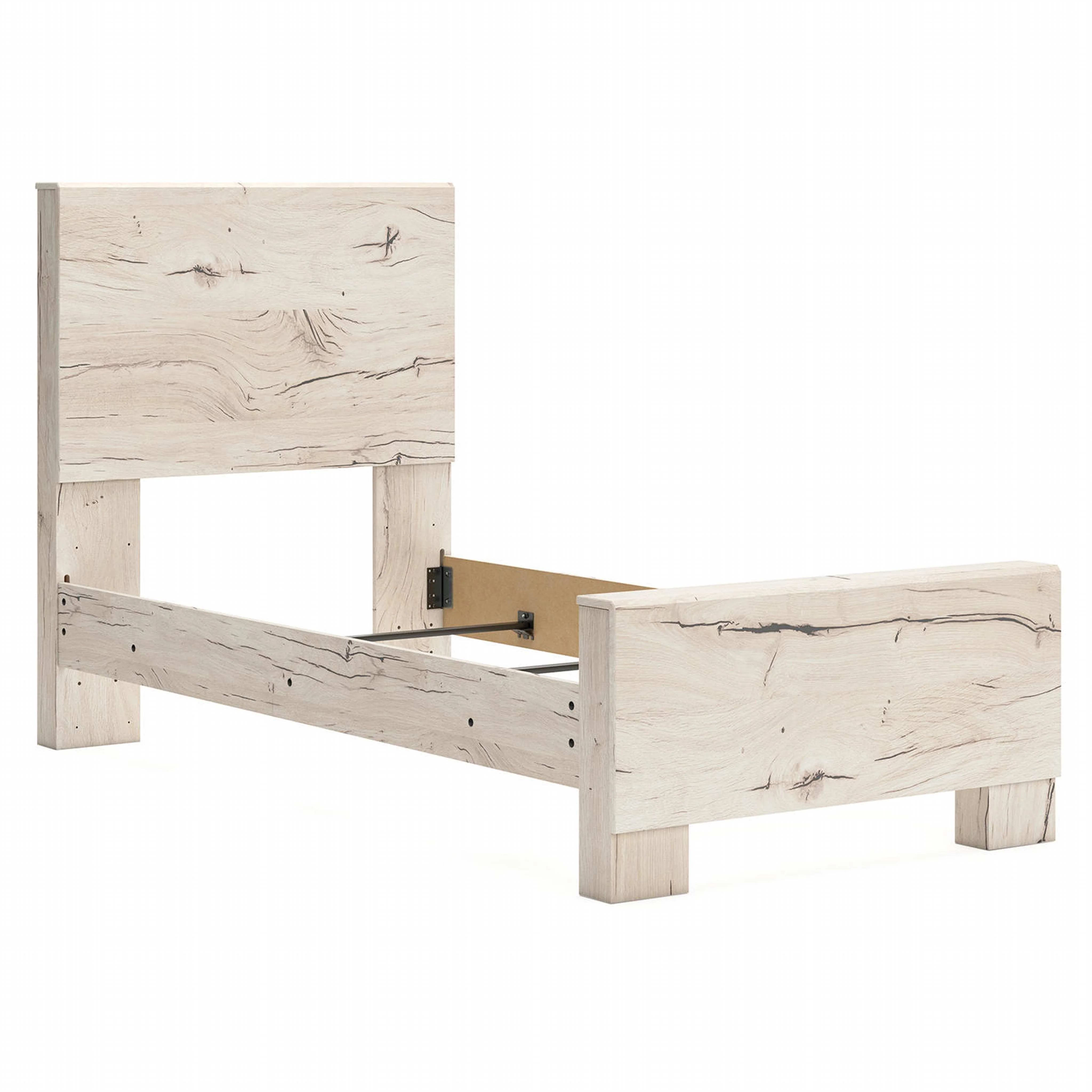 Lawroy Panel Bed - Light Natural - Image 15