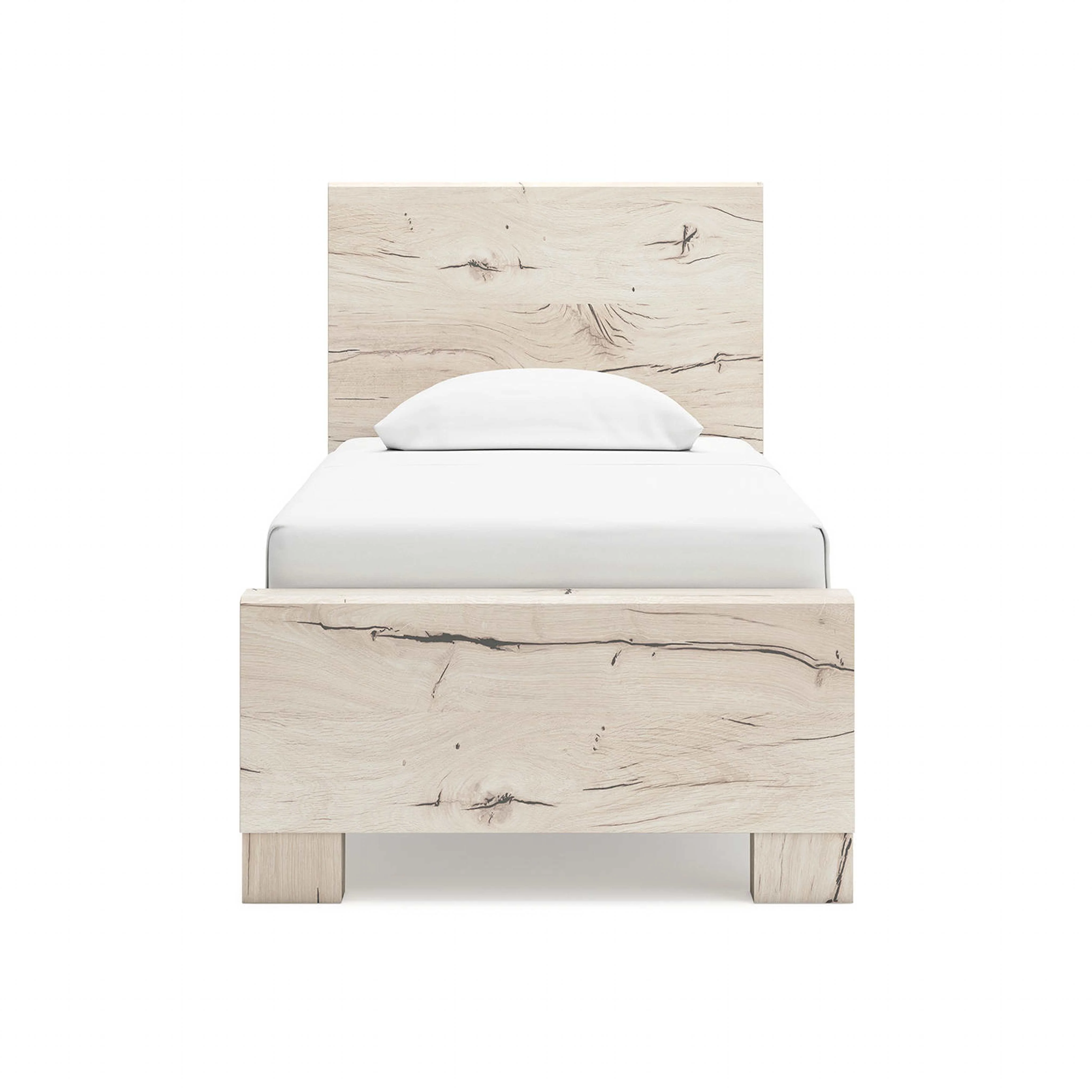 Lawroy Panel Bed - Light Natural - Image 18