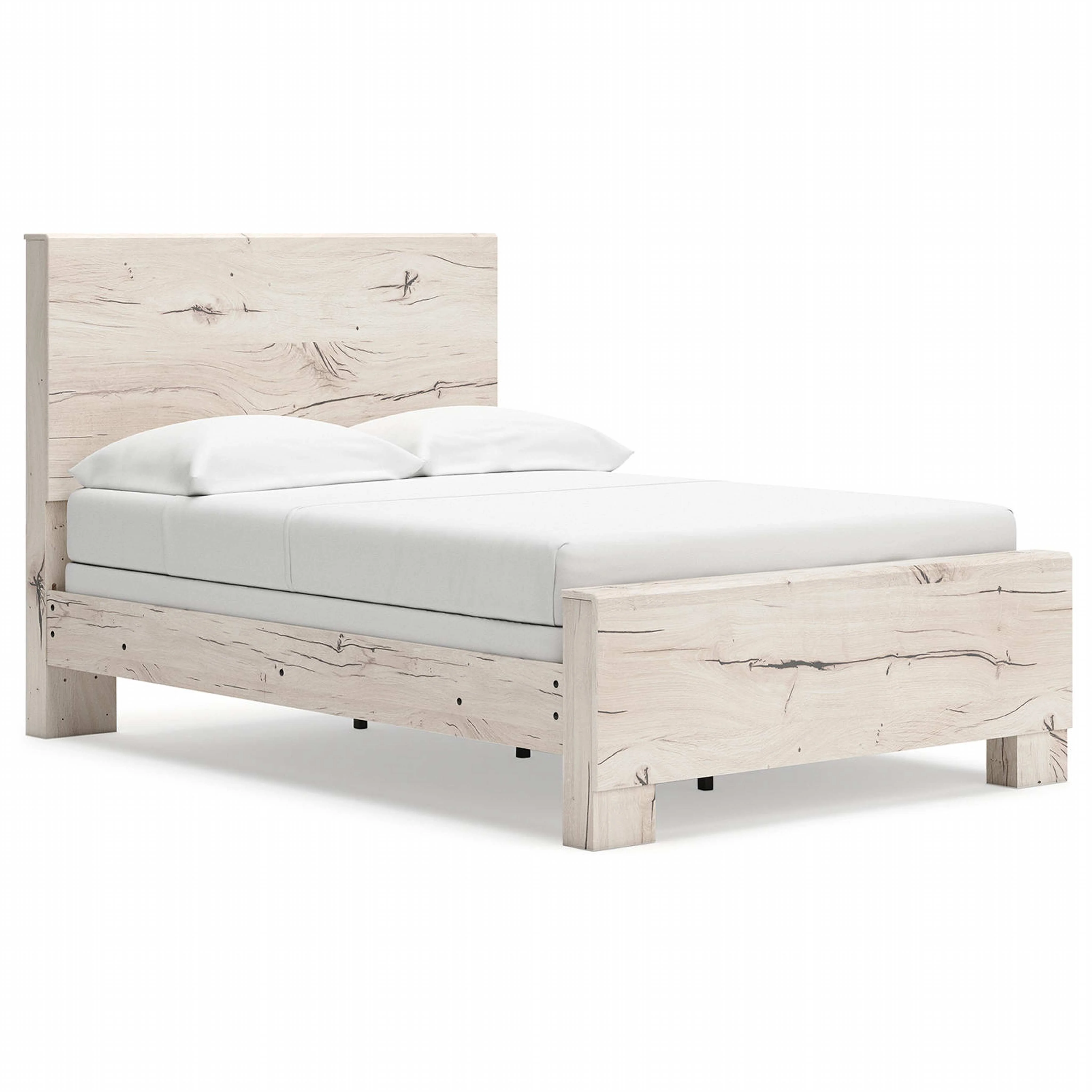 Lawroy Panel Bed - Light Natural - Image 23