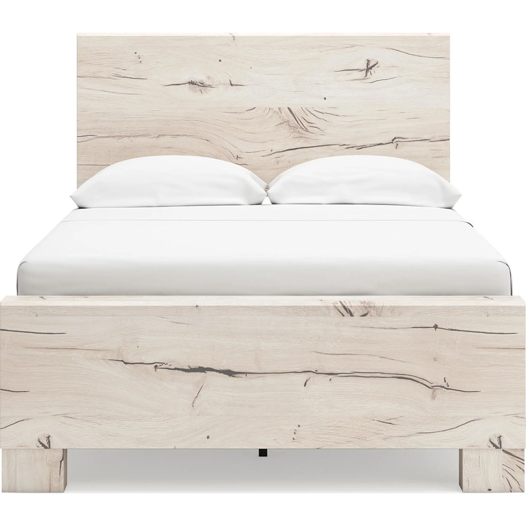 Lawroy Panel Bed - Light Natural - Image 25