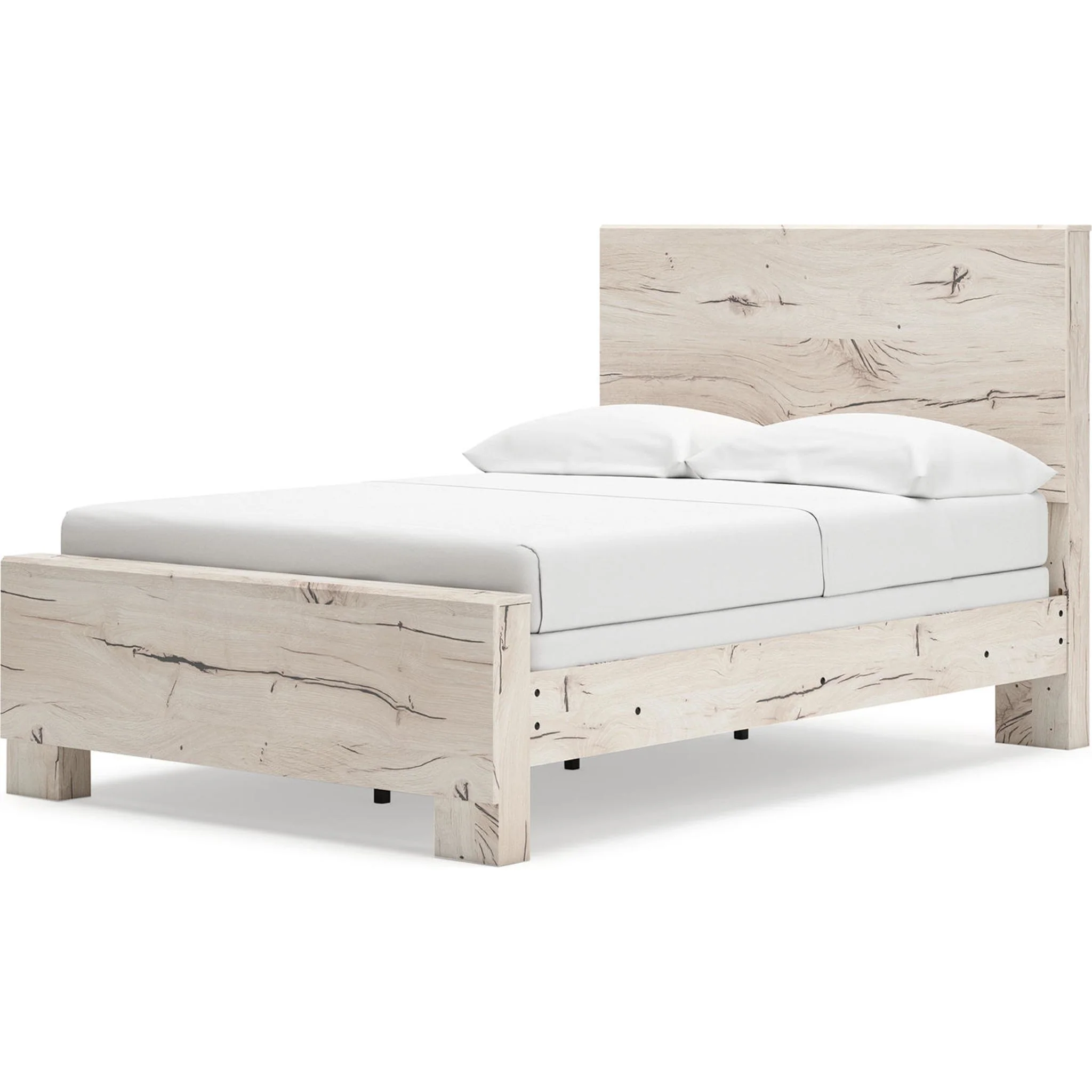Lawroy Panel Bed - Light Natural - Image 26