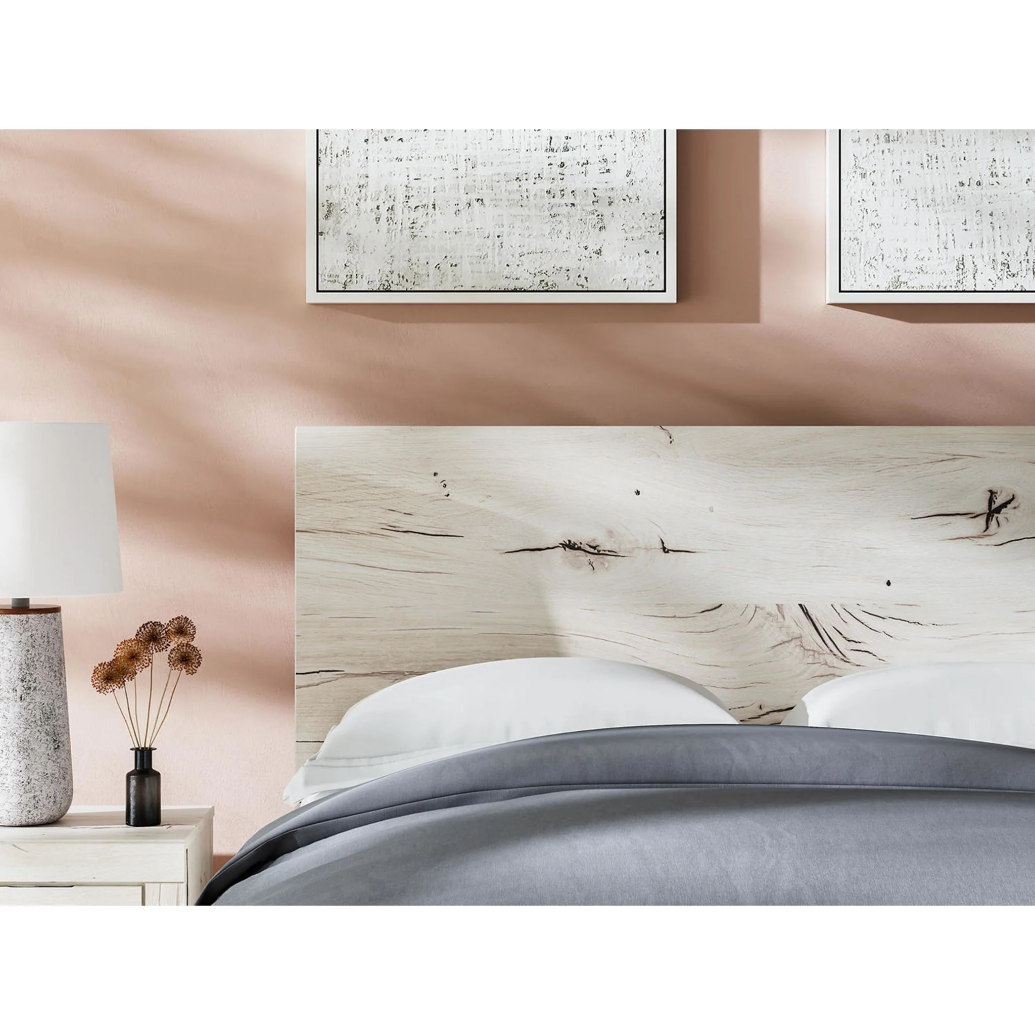 Lawroy Panel Bed - Light Natural - Image 32