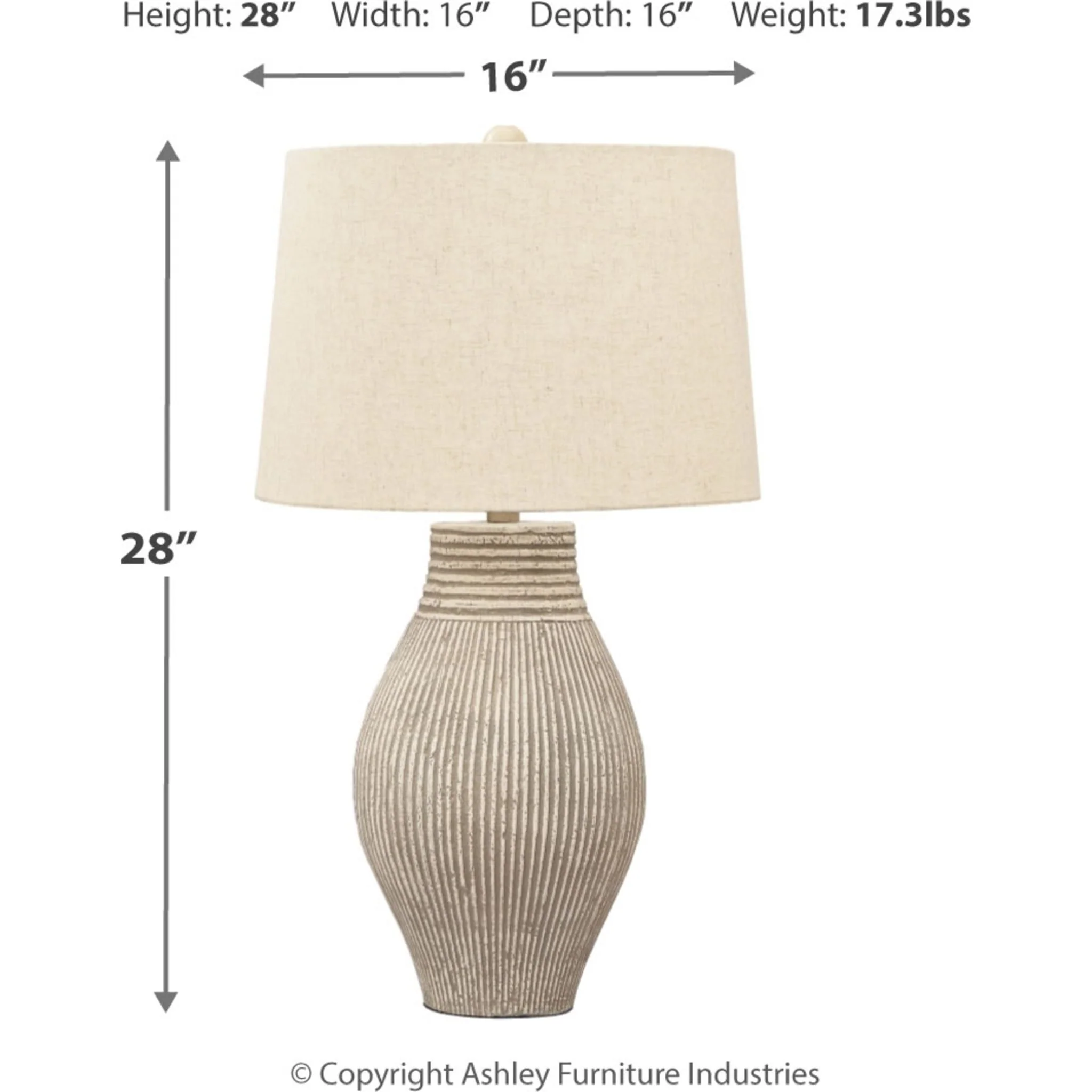 Layal Table Lamp 29.00" - Image 4