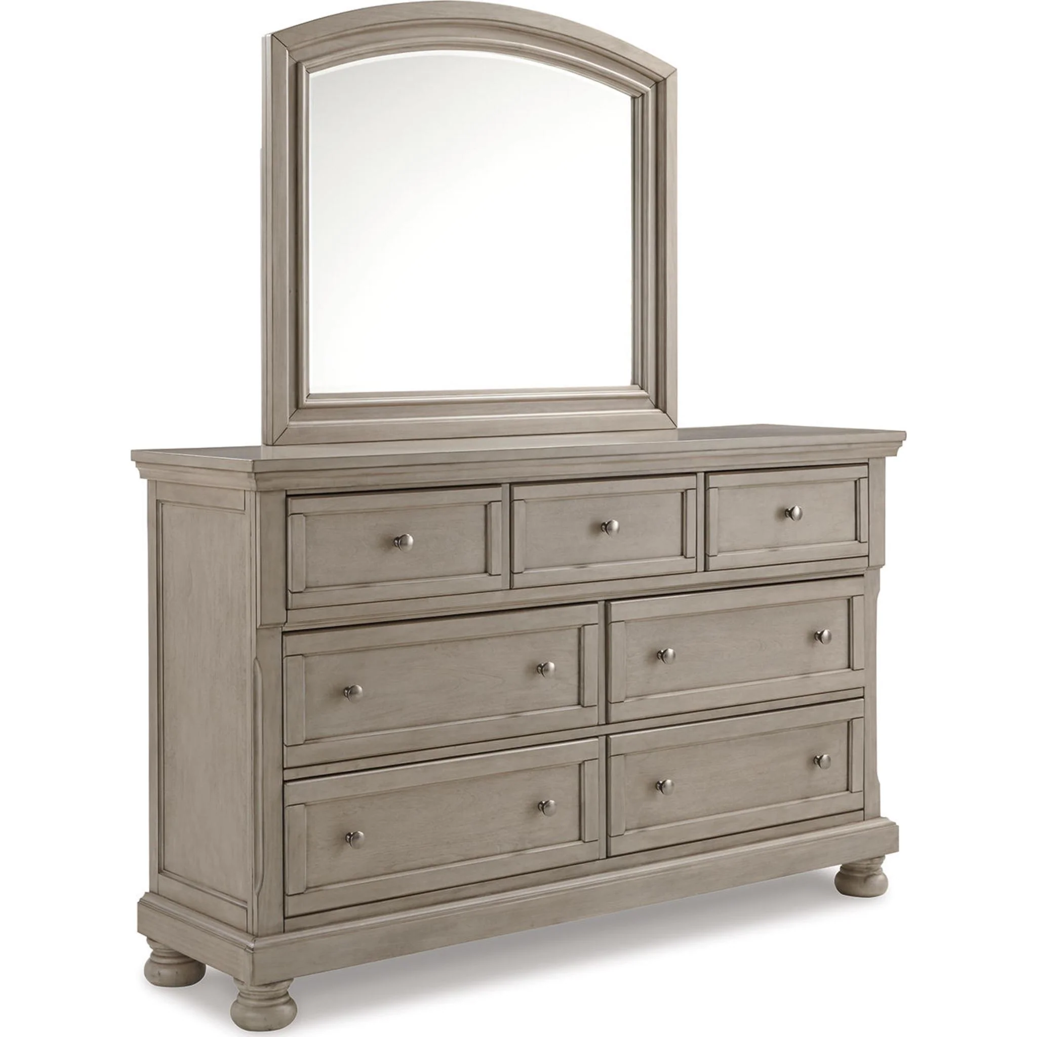 Lettner 5 Piece King Storage Bedroom - Light Gray - Image 10