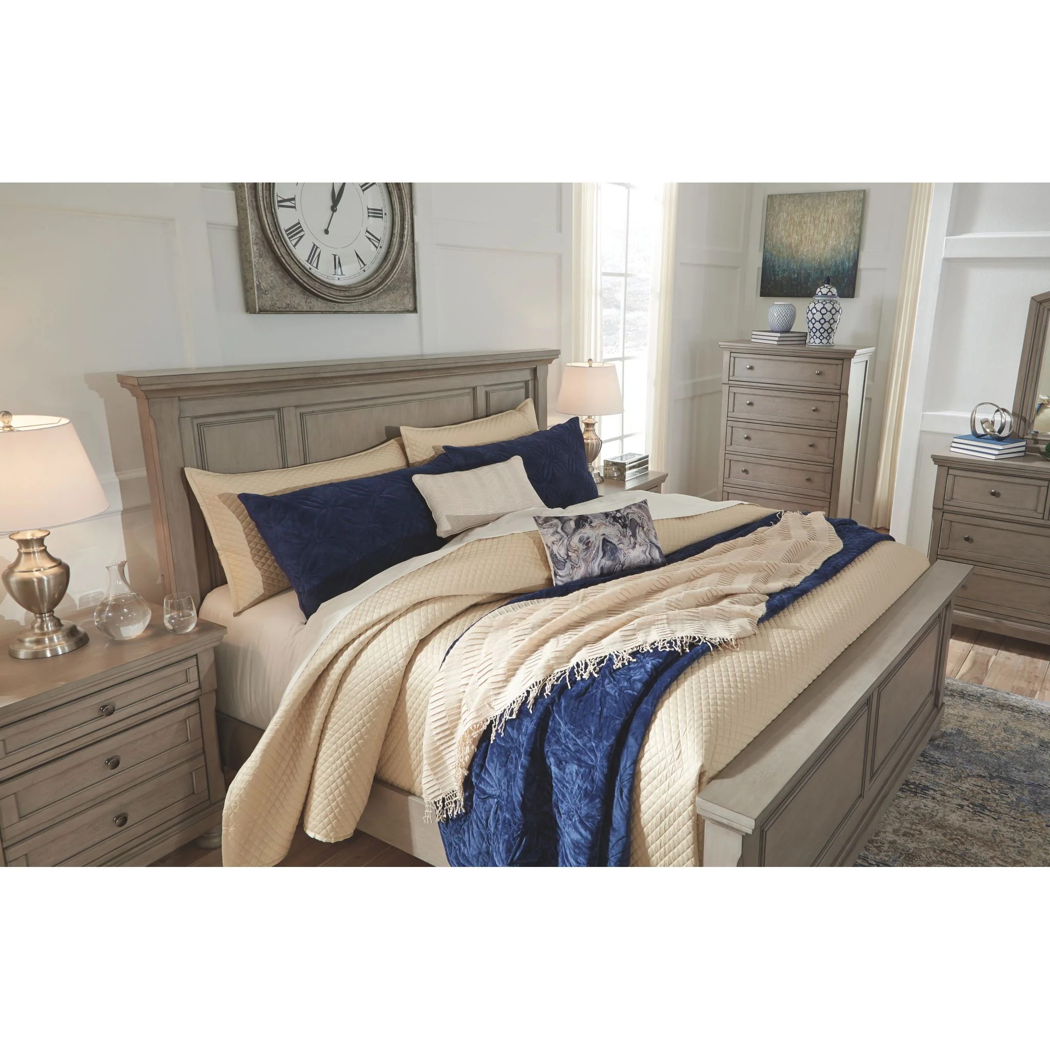 Lettner Chest - Light Gray - Image 3