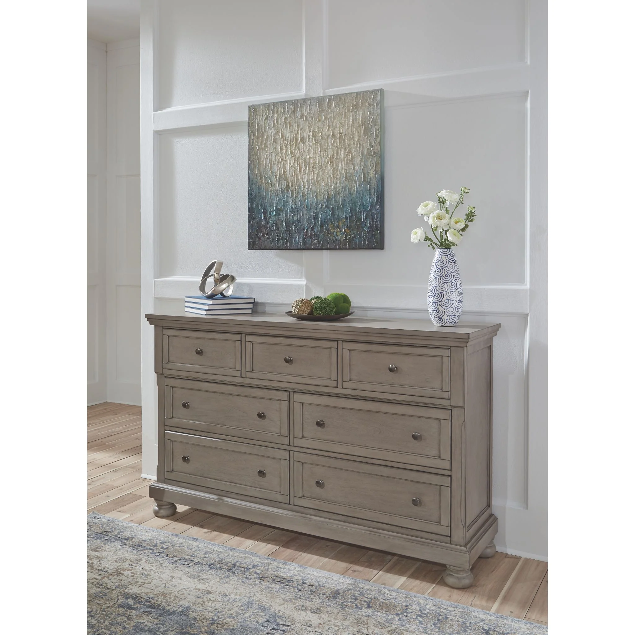 Lettner Dresser - Light Gray - Image 3