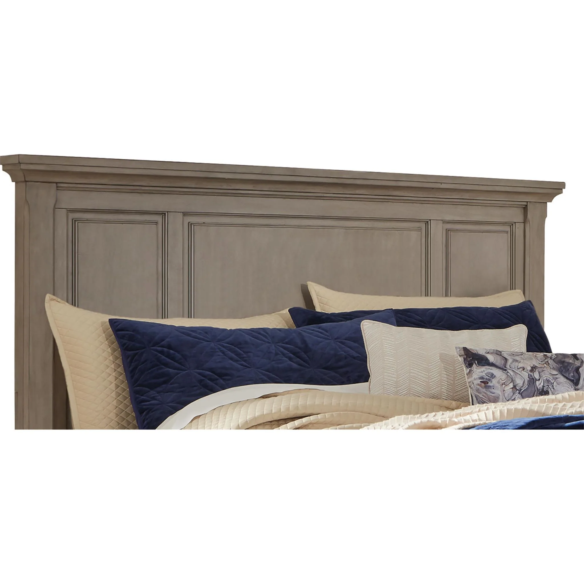 Lettner Panel Headboard - Light Gray - Image 5