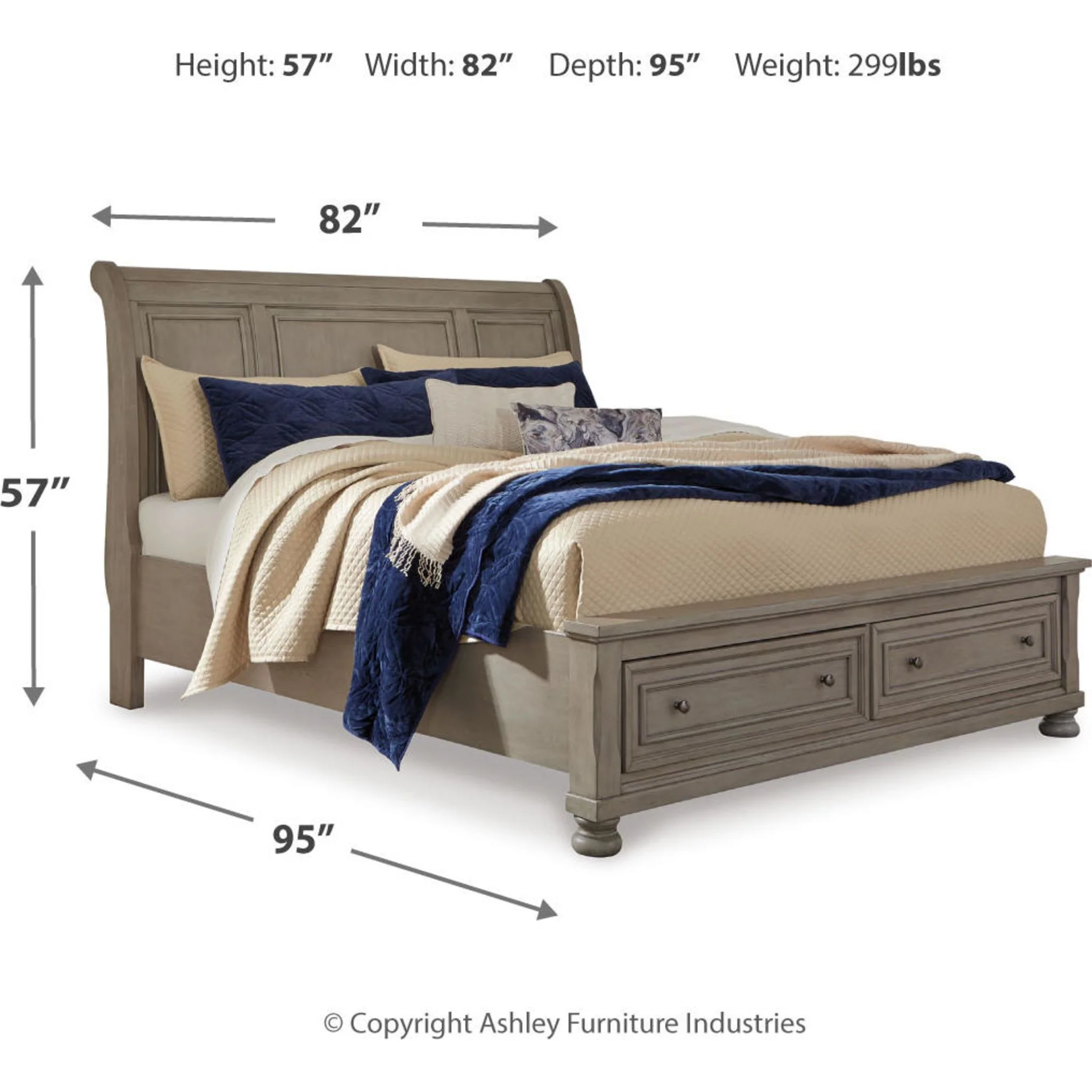 Lettner Storage Bed - Image 34