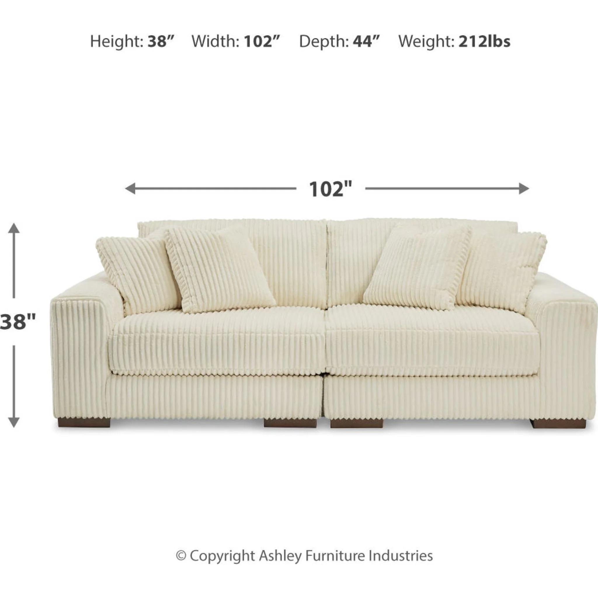 Lindyn 2 Piece Sectional - Image 4