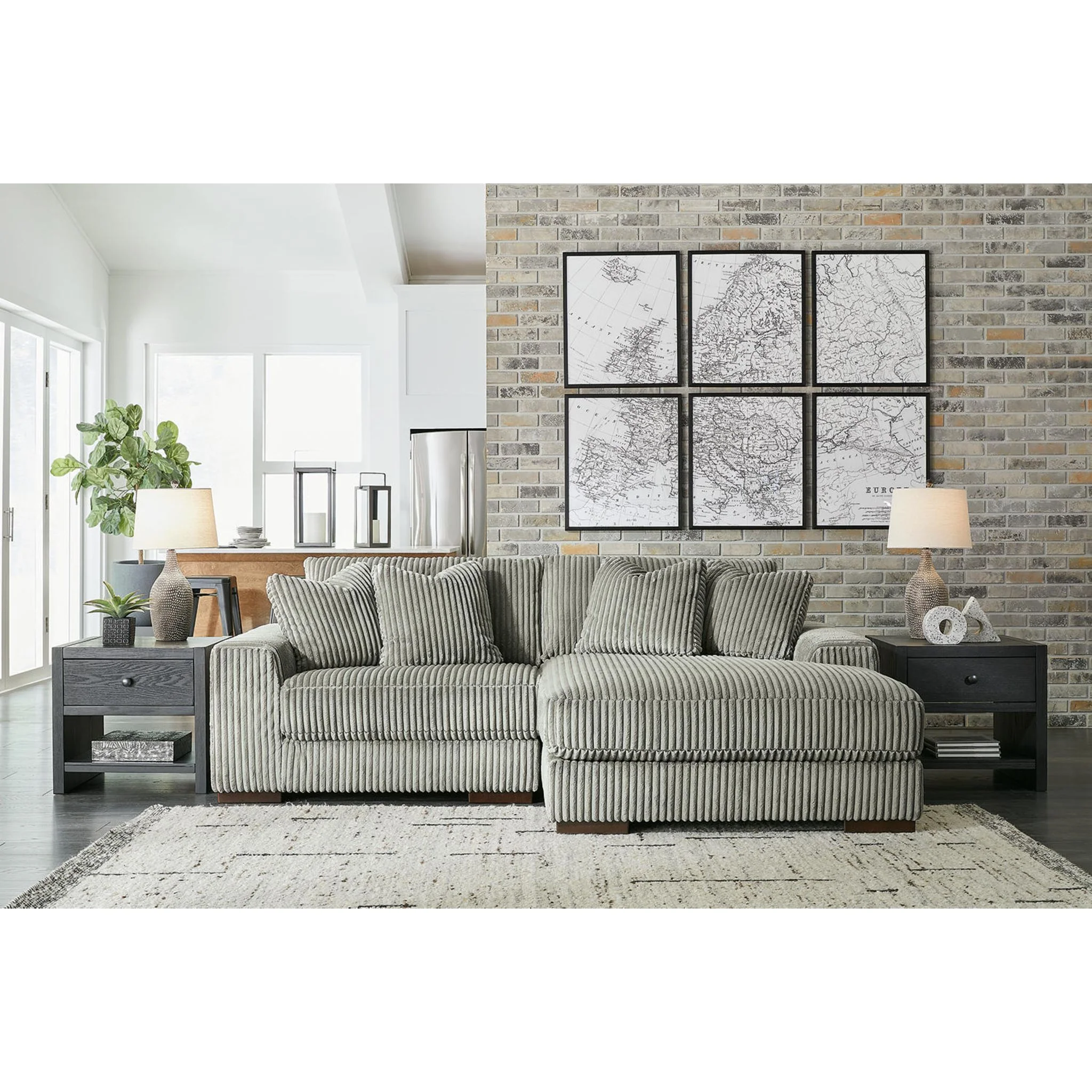 Lindyn 2 Piece Sectional with Chaise - Image 19