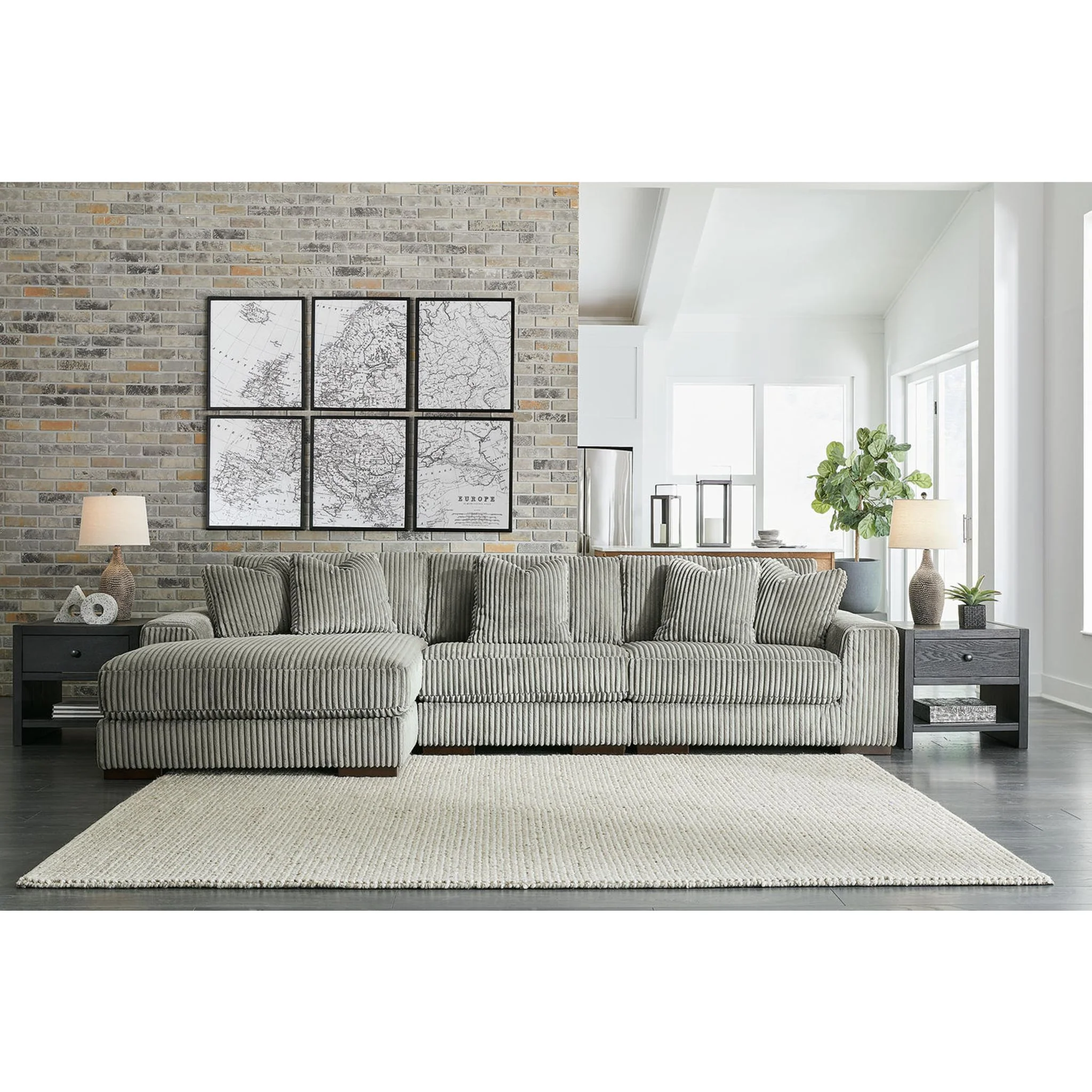 Lindyn 3 Piece Sectional with Chaise - Image 26
