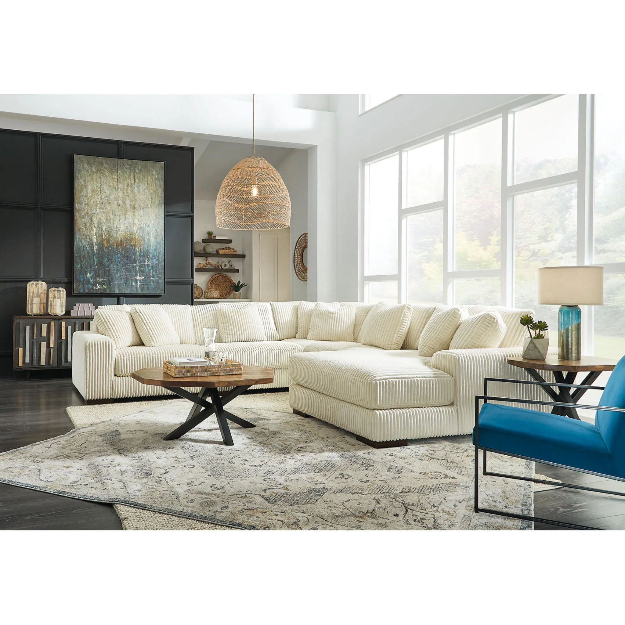 Lindyn 4 Piece Sectional - Image 60