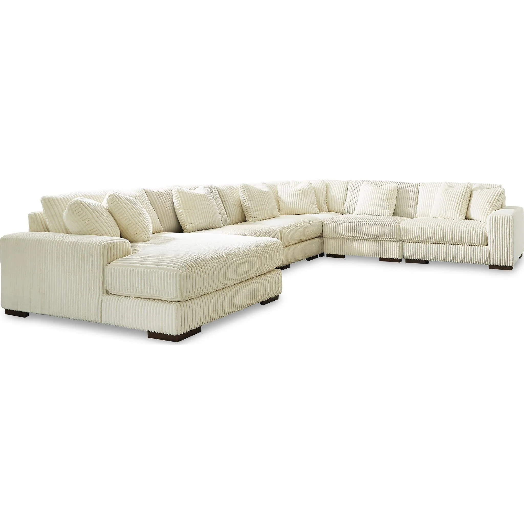 Lindyn 6 Piece Sectional with Chaise - Image 51