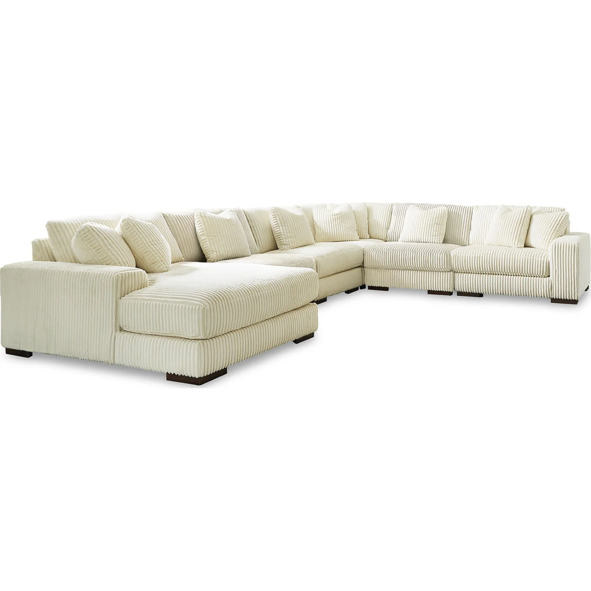 Lindyn 6 Piece Sectional with Chaise - Image 57