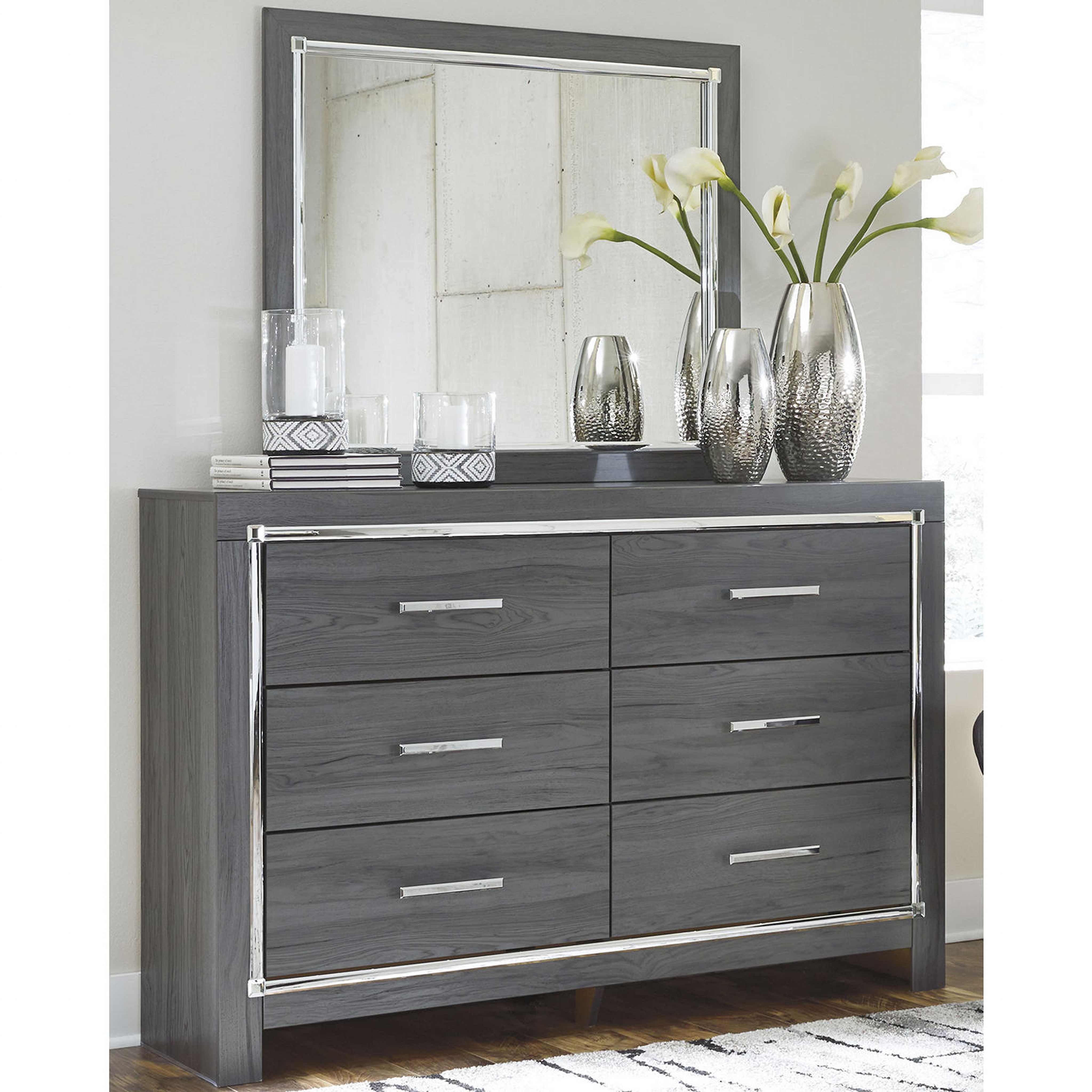 Lodanna 6 Piece Panel Bedroom - Gray - Image 26