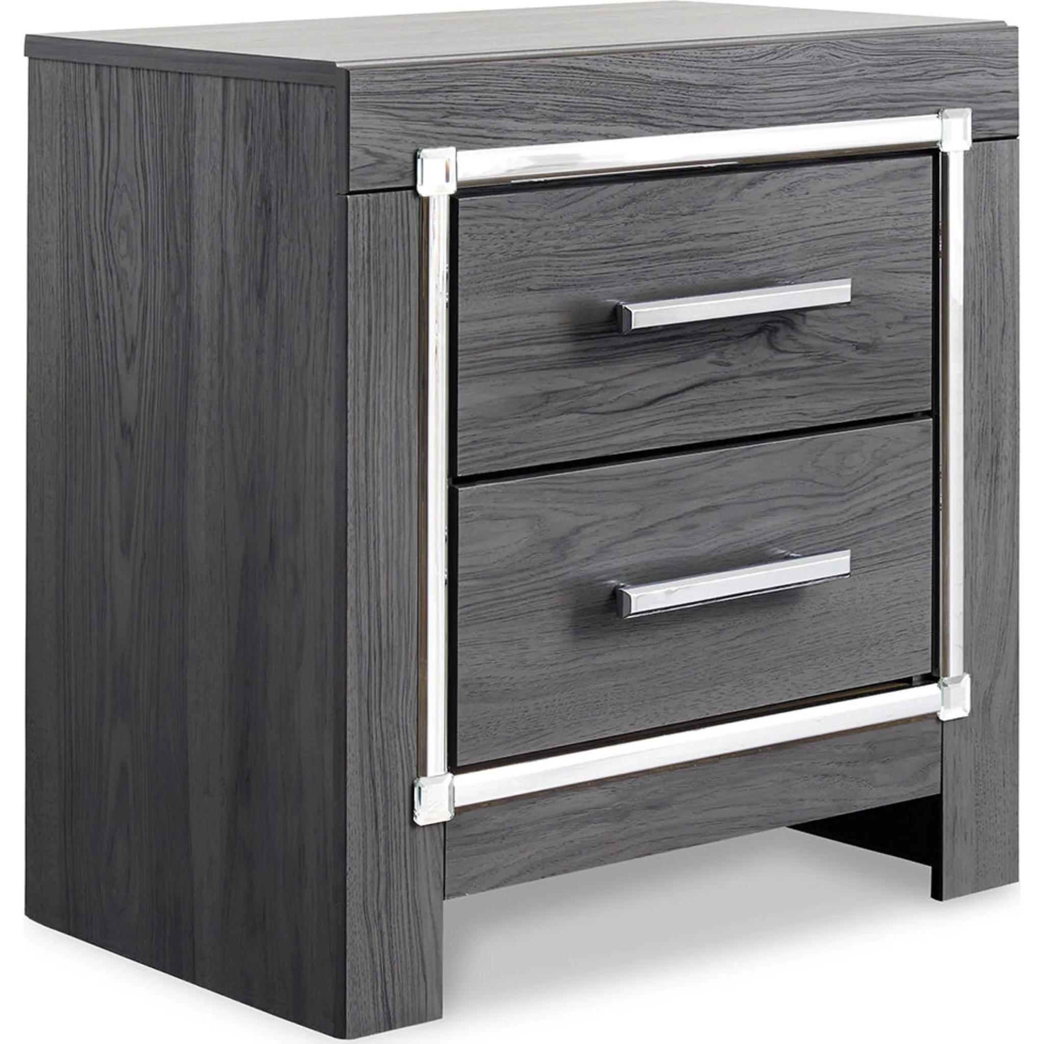 Lodanna 6 Piece Storage Platform Bedroom - Gray - Image 7
