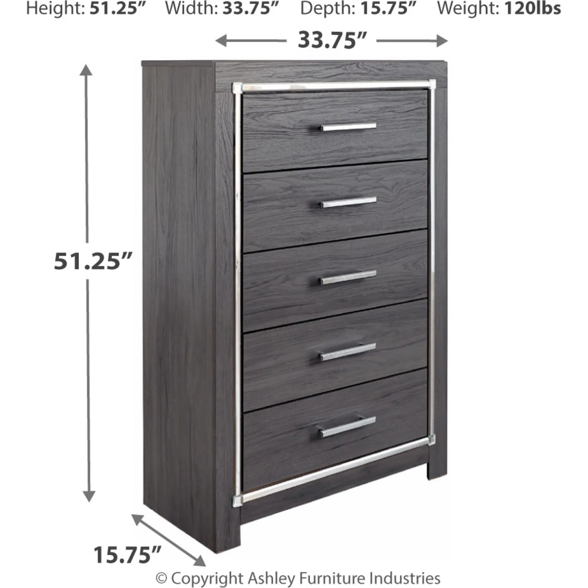 Lodanna Chest - Gray - Image 4