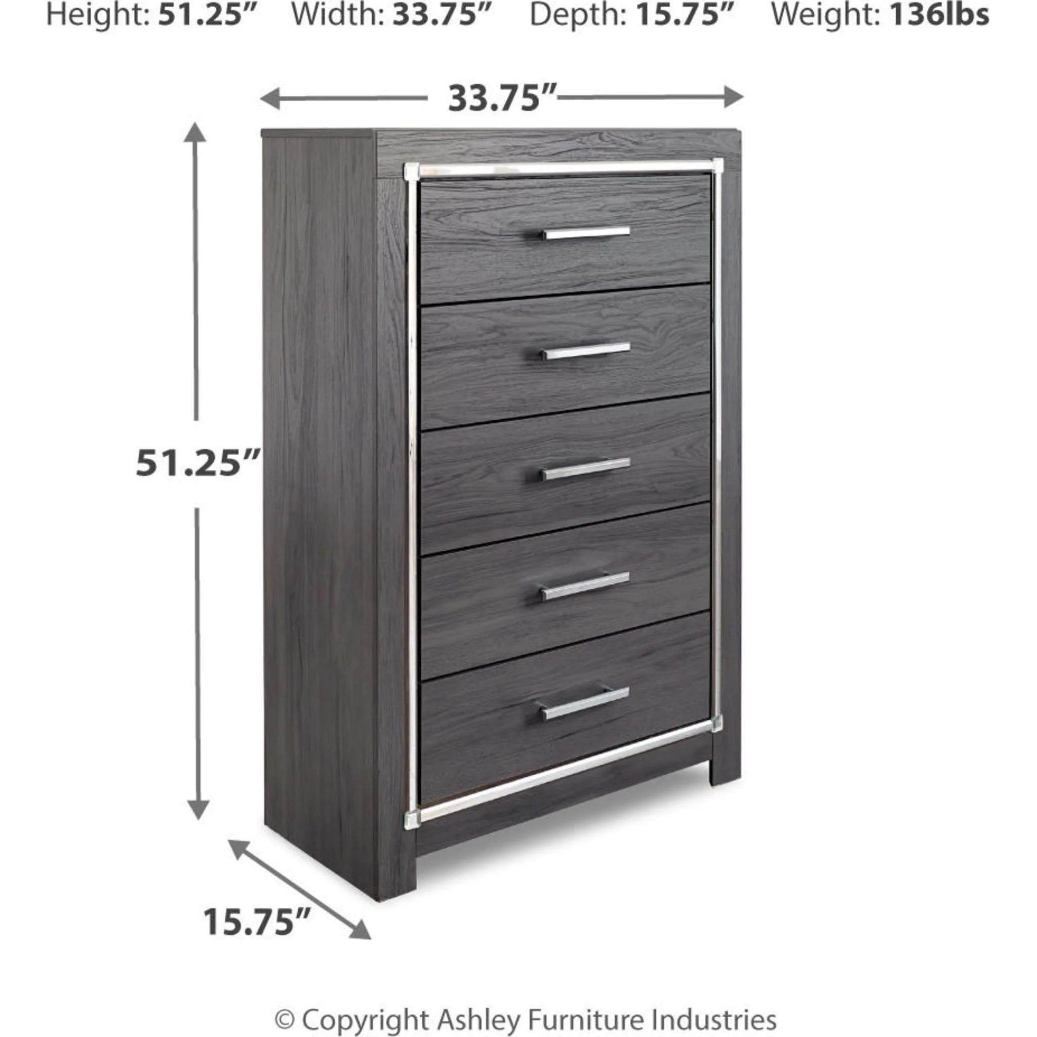 Lodanna Chest - Gray - Image 9