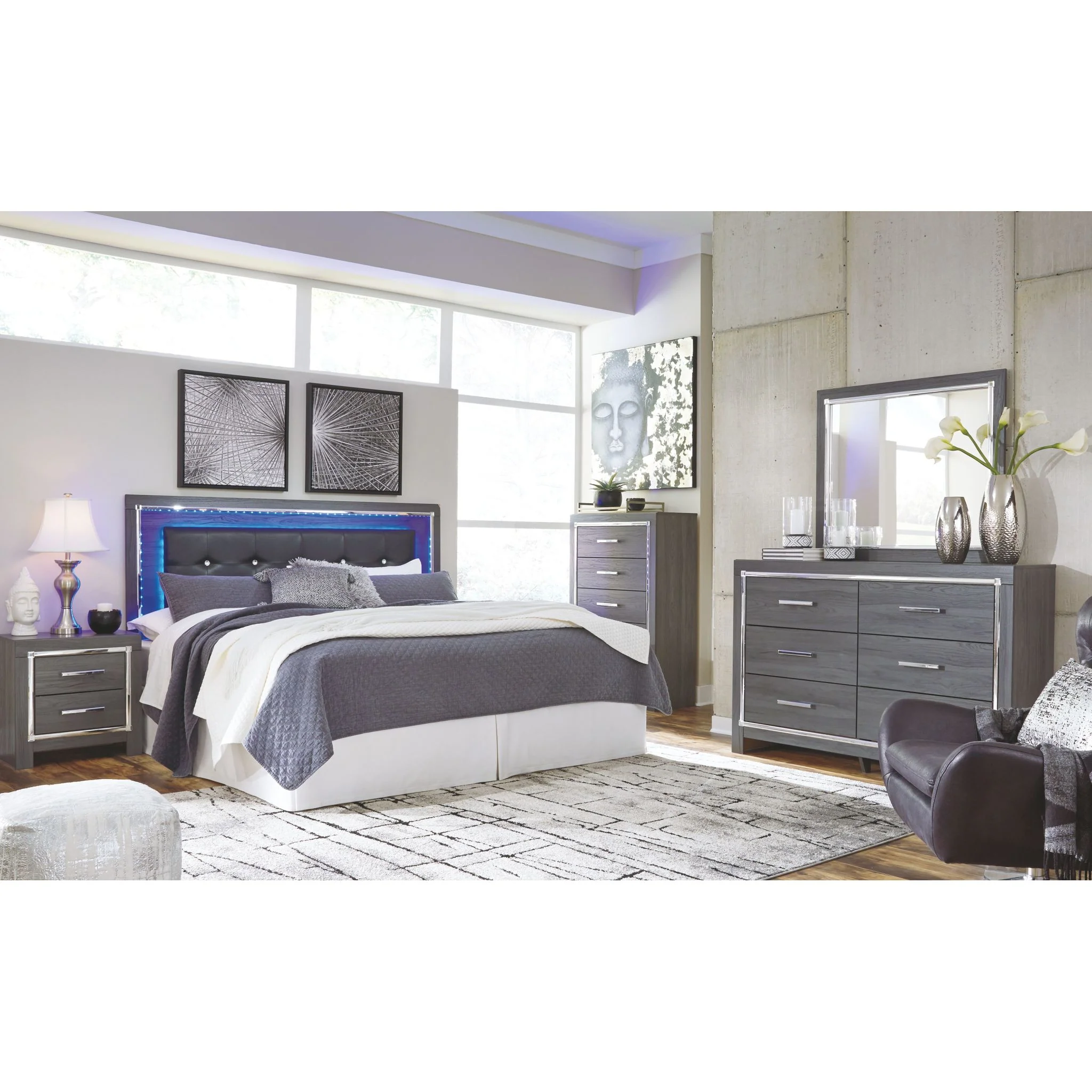 Lodanna Dresser - Gray - Image 37
