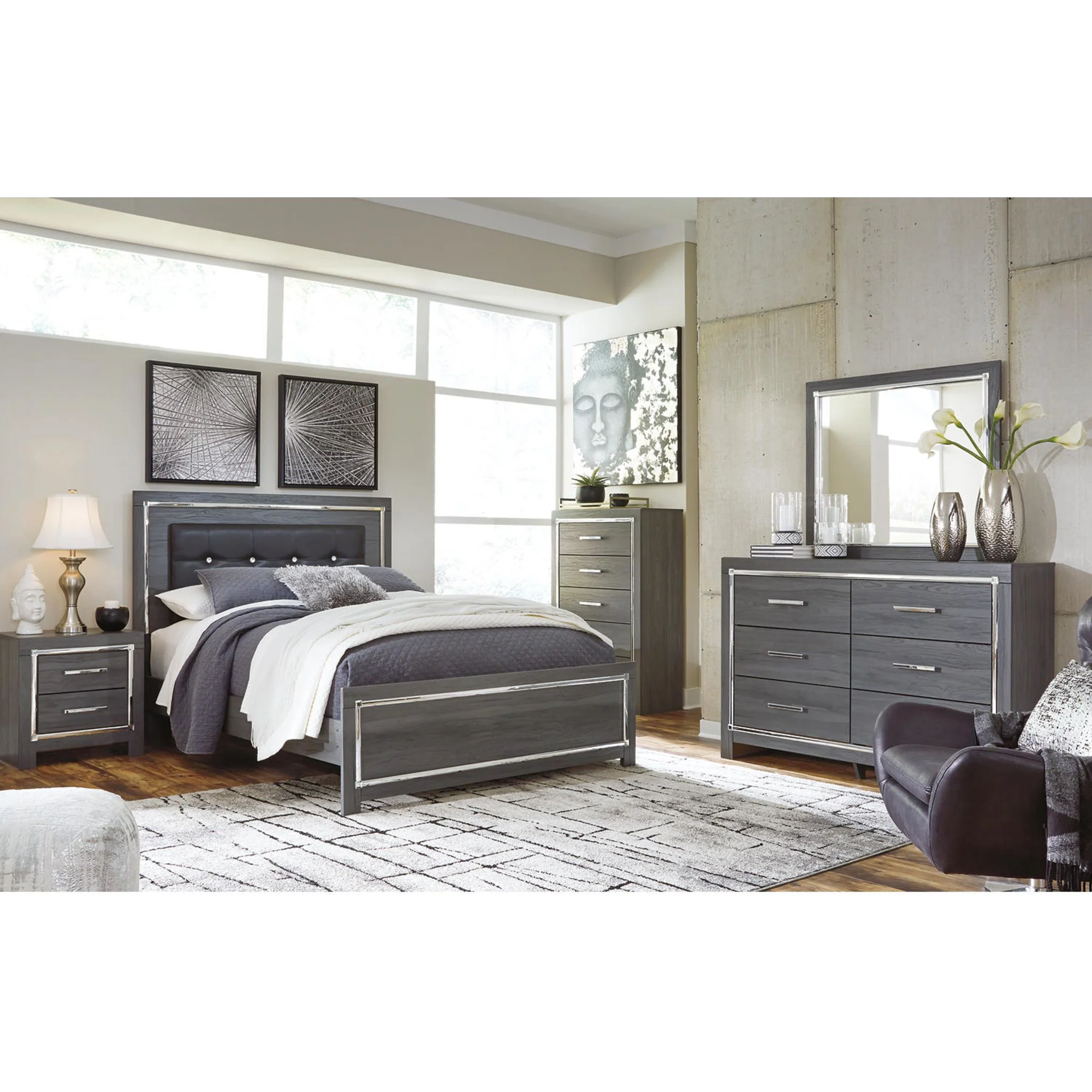 Lodanna Dresser - Gray - Image 42