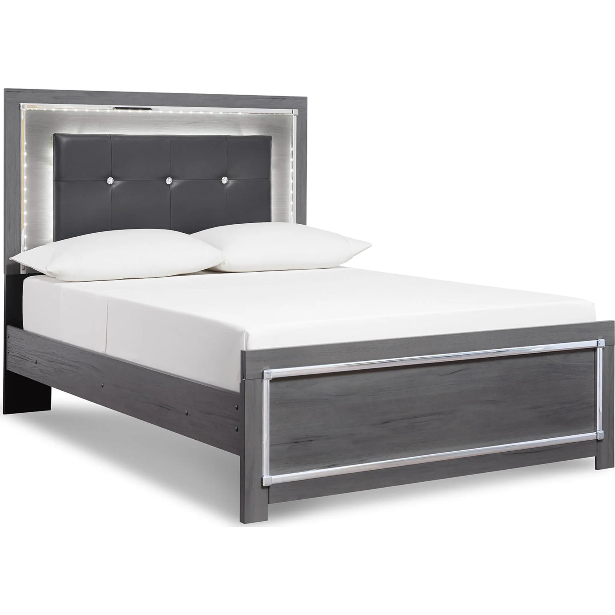 Lodanna Full Panel Bed - Gray - Image 18
