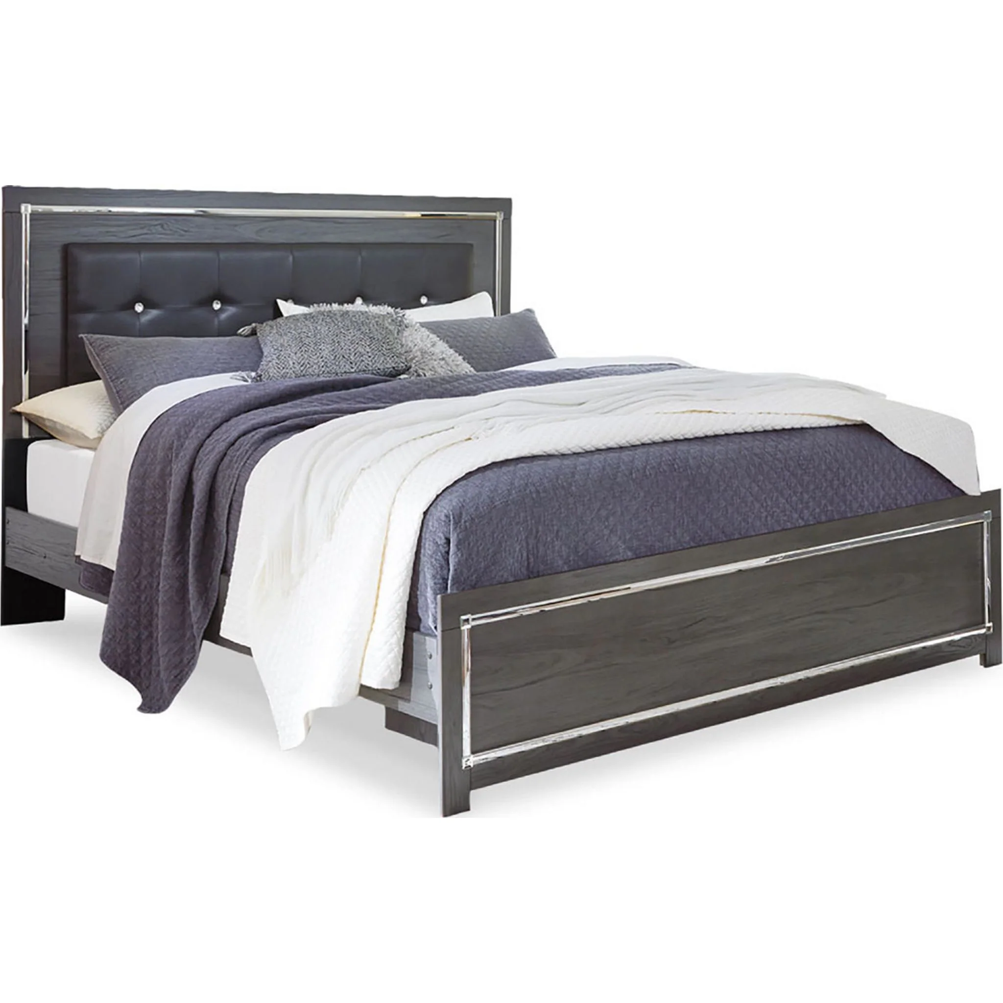 Lodanna Panel Bed - Gray - Image 37