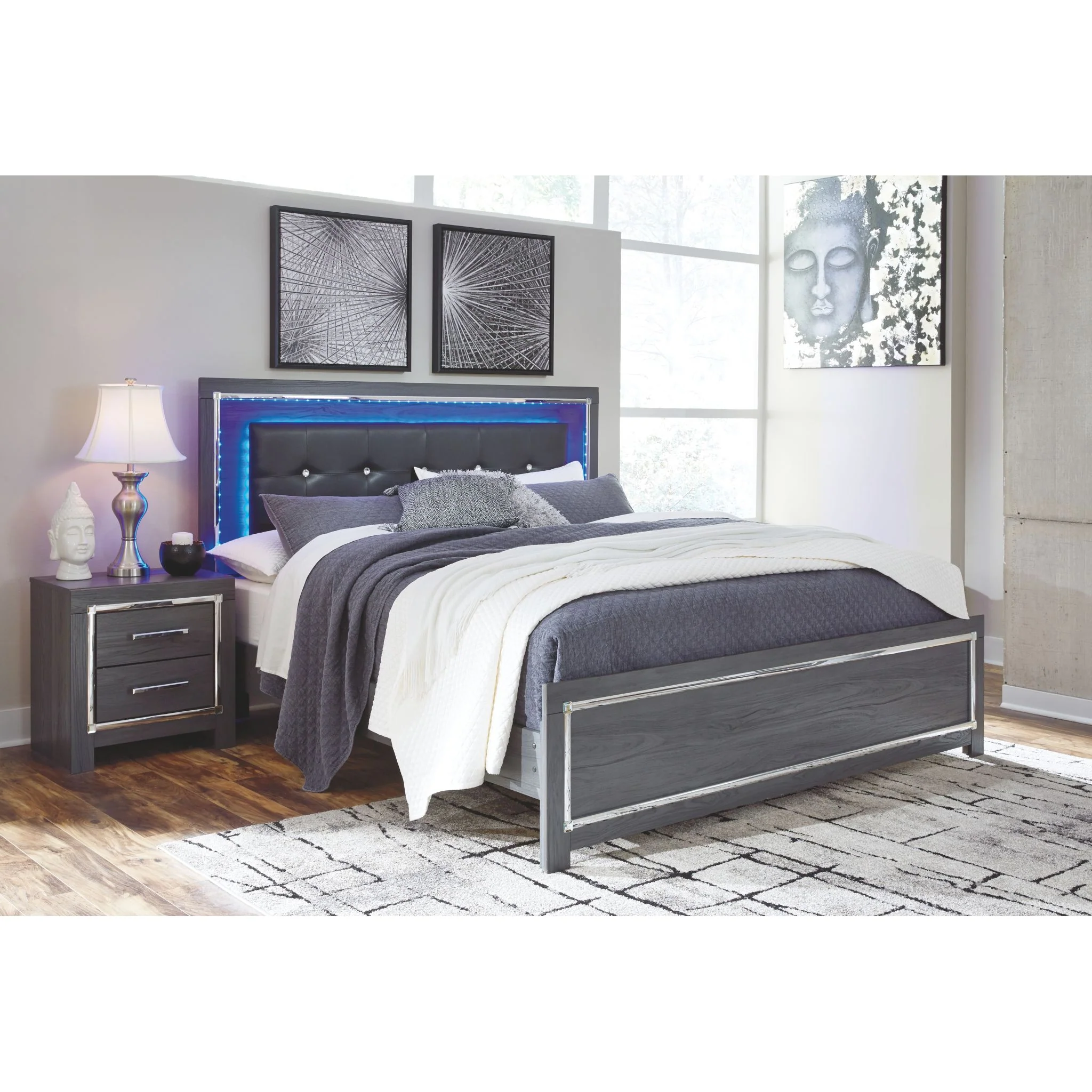 Lodanna Platform Bed - Gray - Image 21
