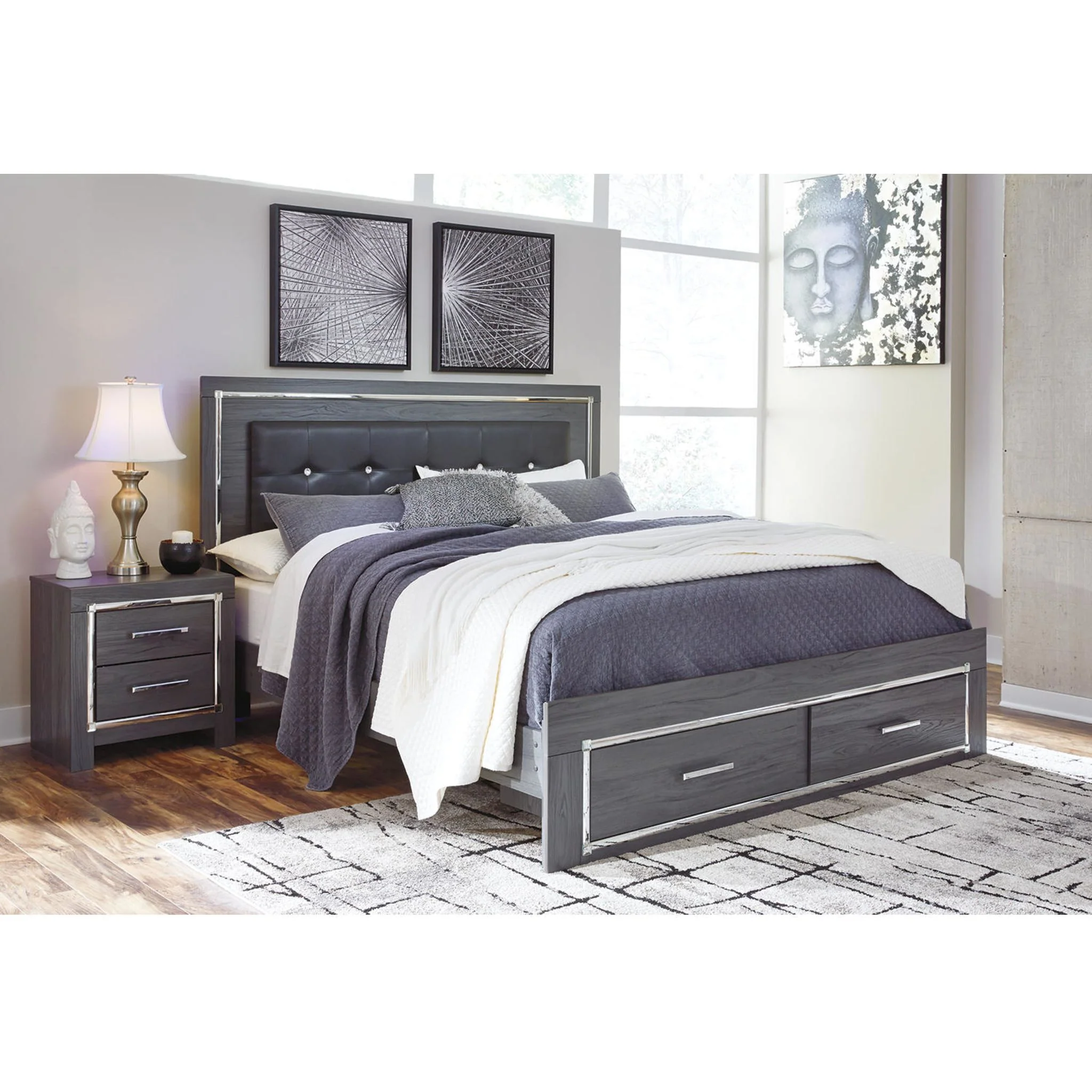 Lodanna Storage Panel Bed - Gray - Image 69