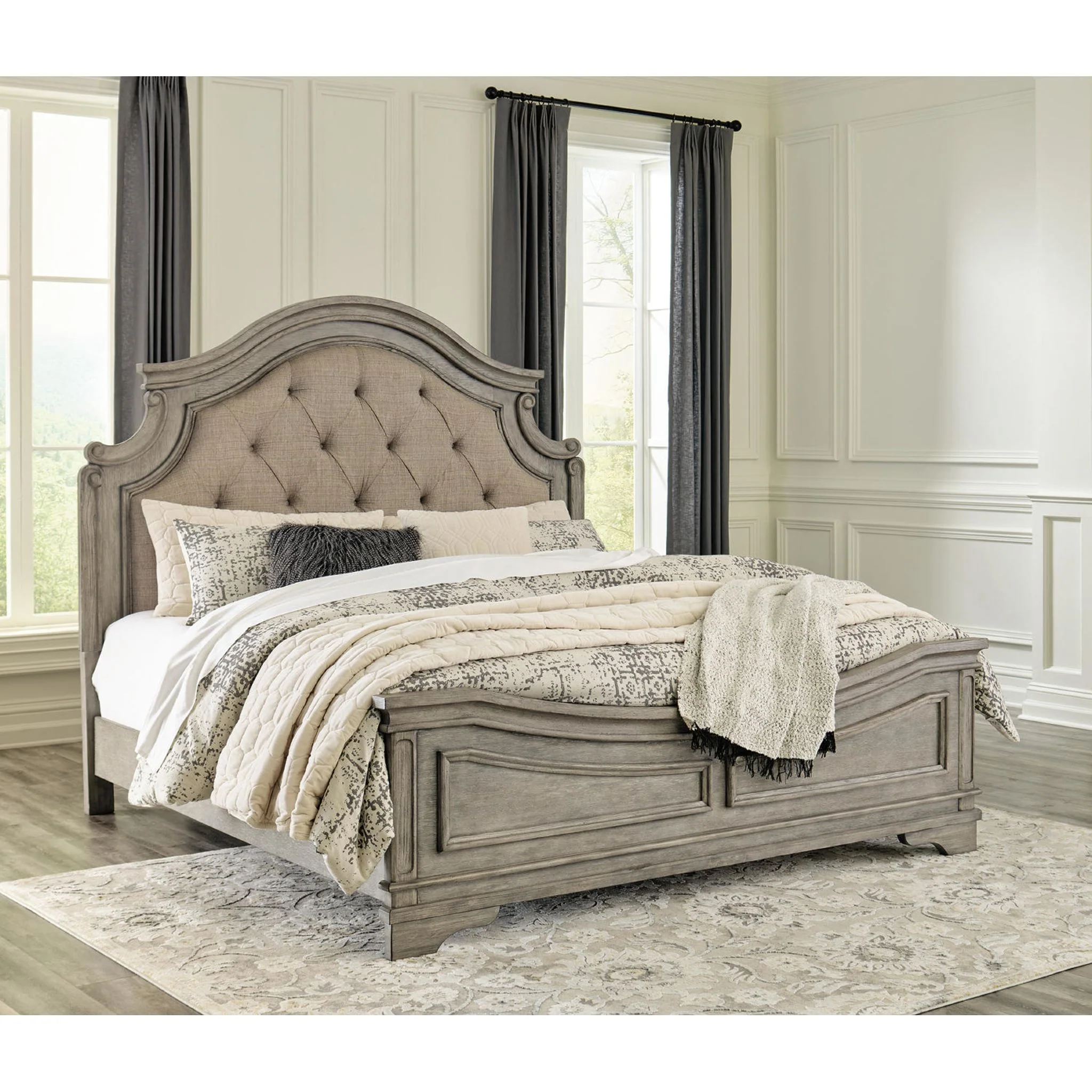 Lodenbay Queen Panel Bed - Antique Gray - Image 12