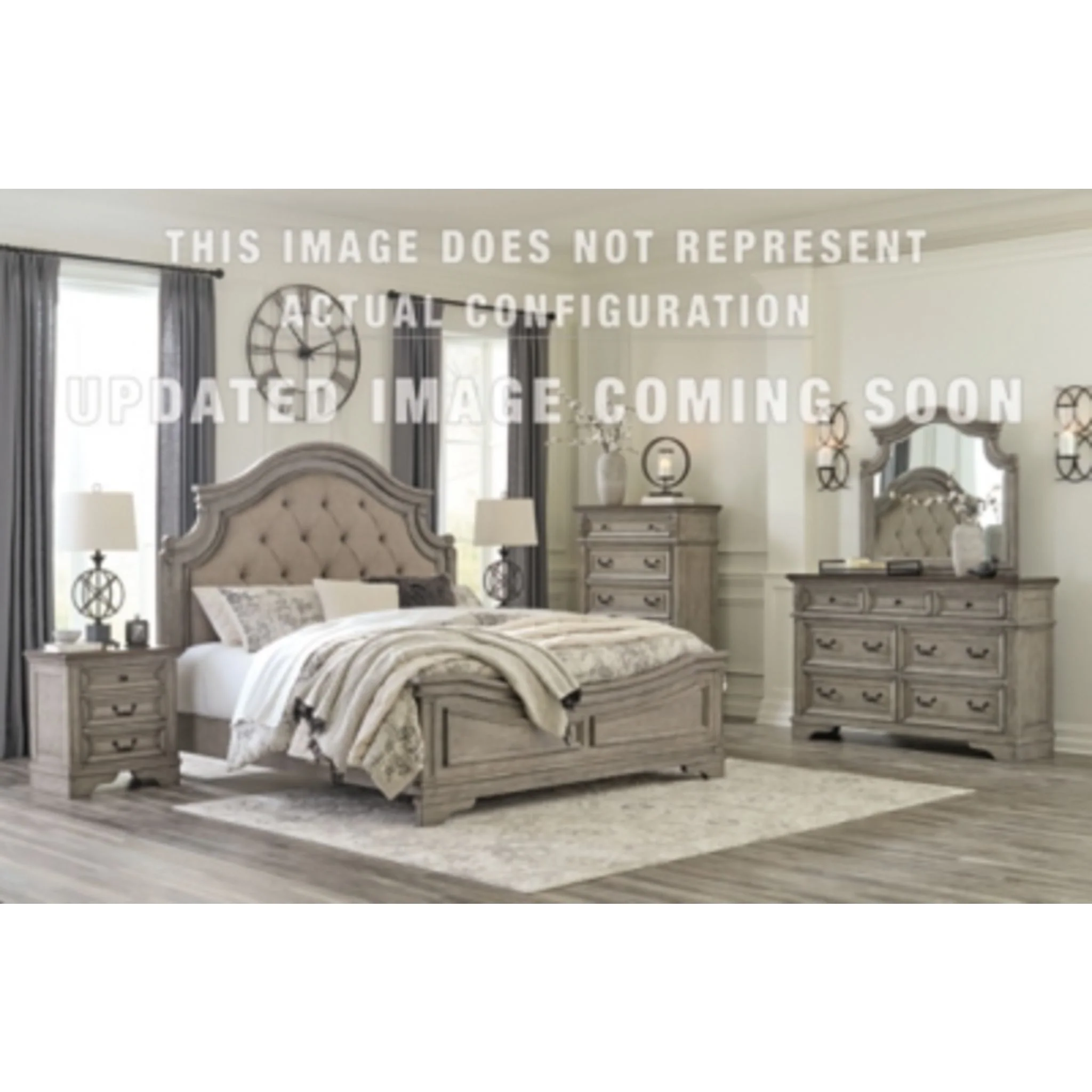 Lodenbay Queen Panel Bed - Antique Gray - Image 2
