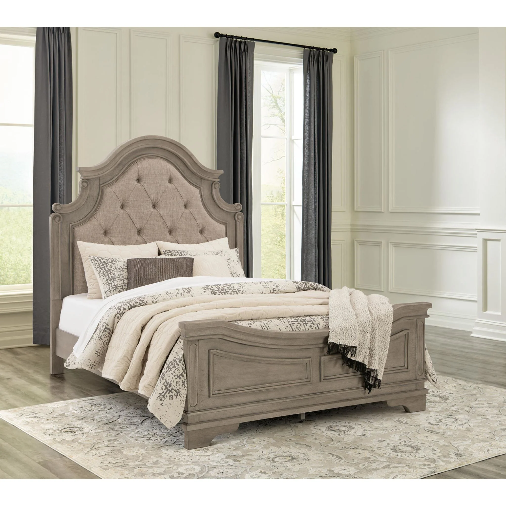 Lodenbay Queen Panel Bed - Antique Gray - Image 7