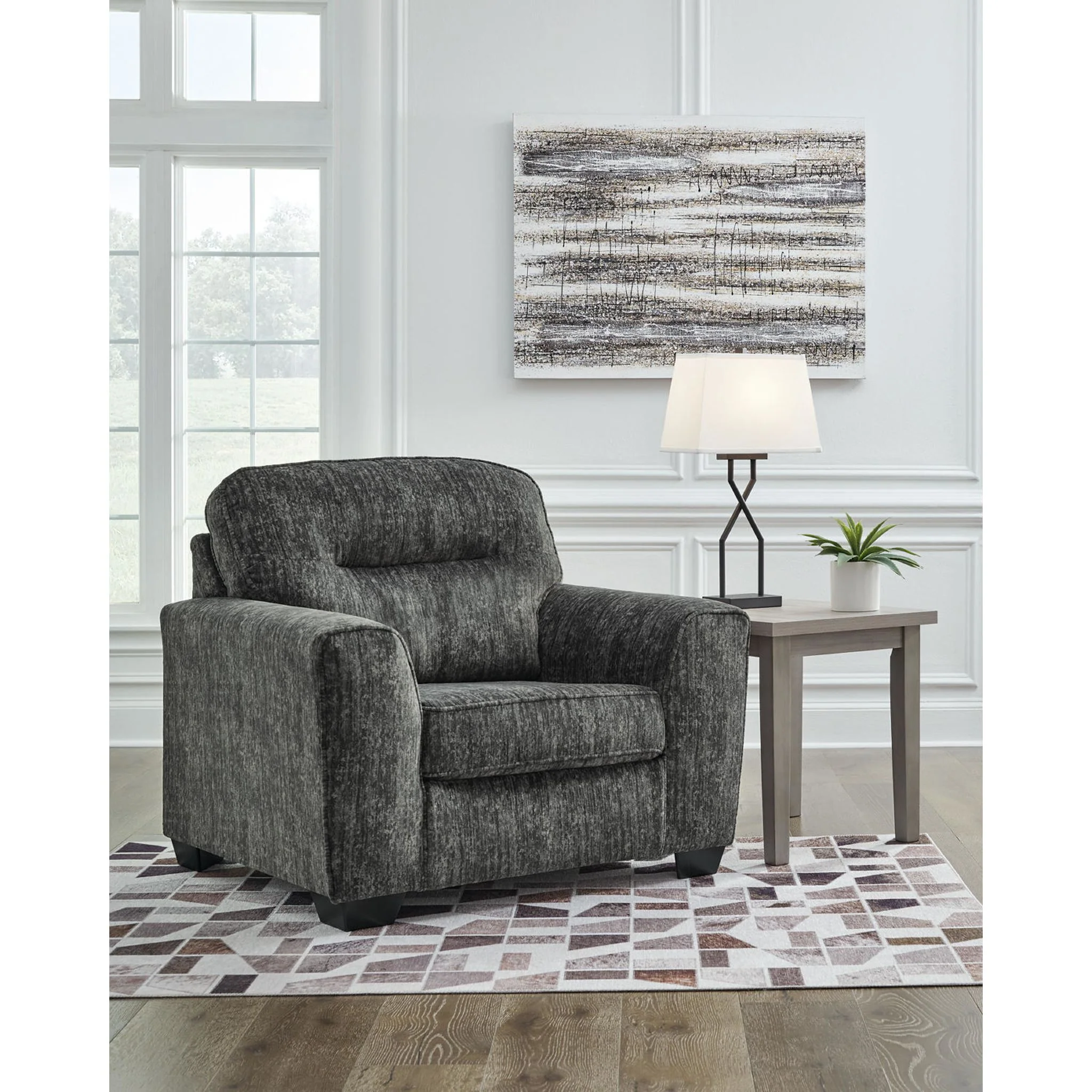 Lonoke Chair and a Half - Gunmetal - Image 5