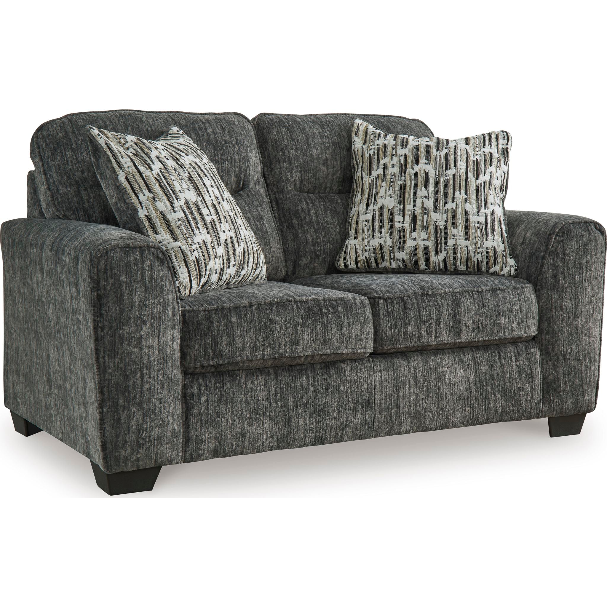 Lonoke Loveseat - Gunmetal - Image 3