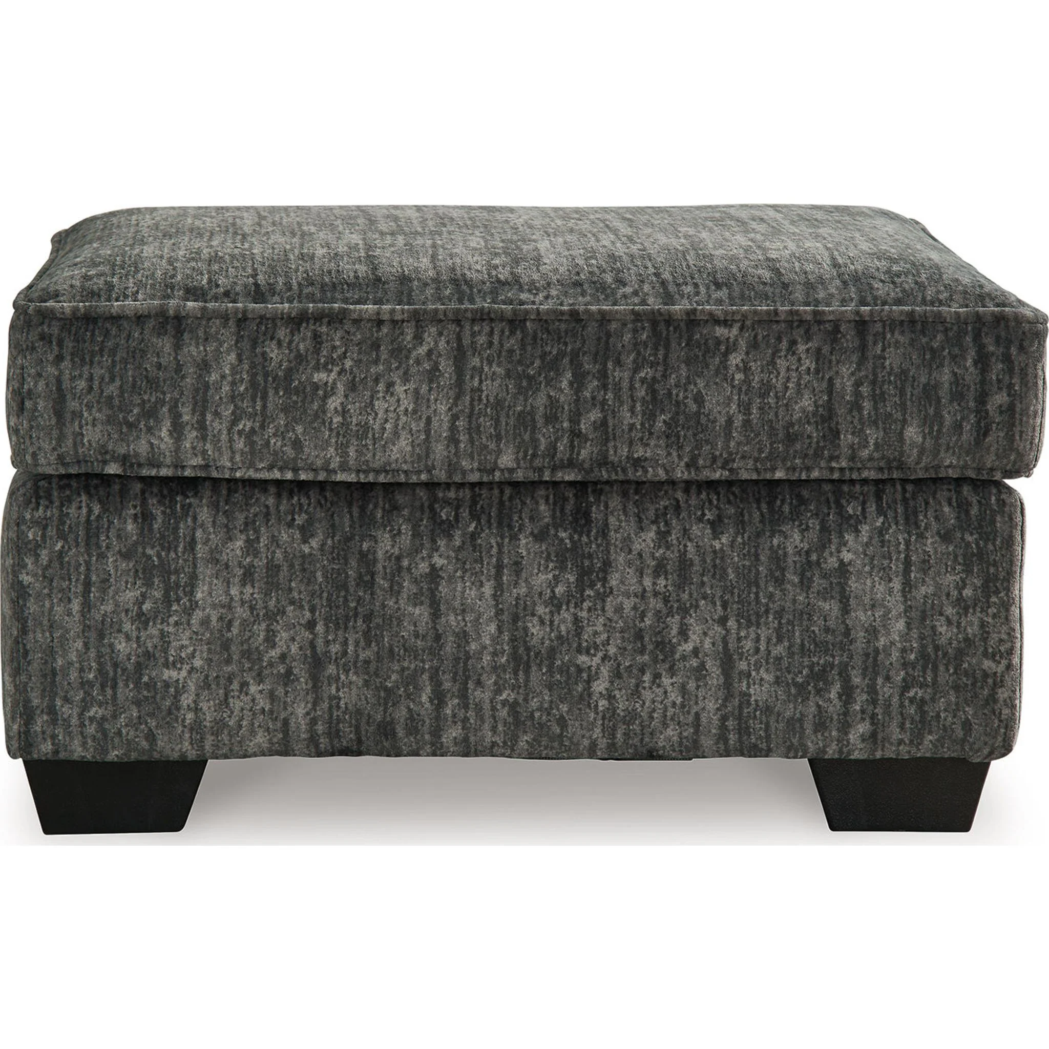 Lonoke Ottoman - Gunmetal - Image 6