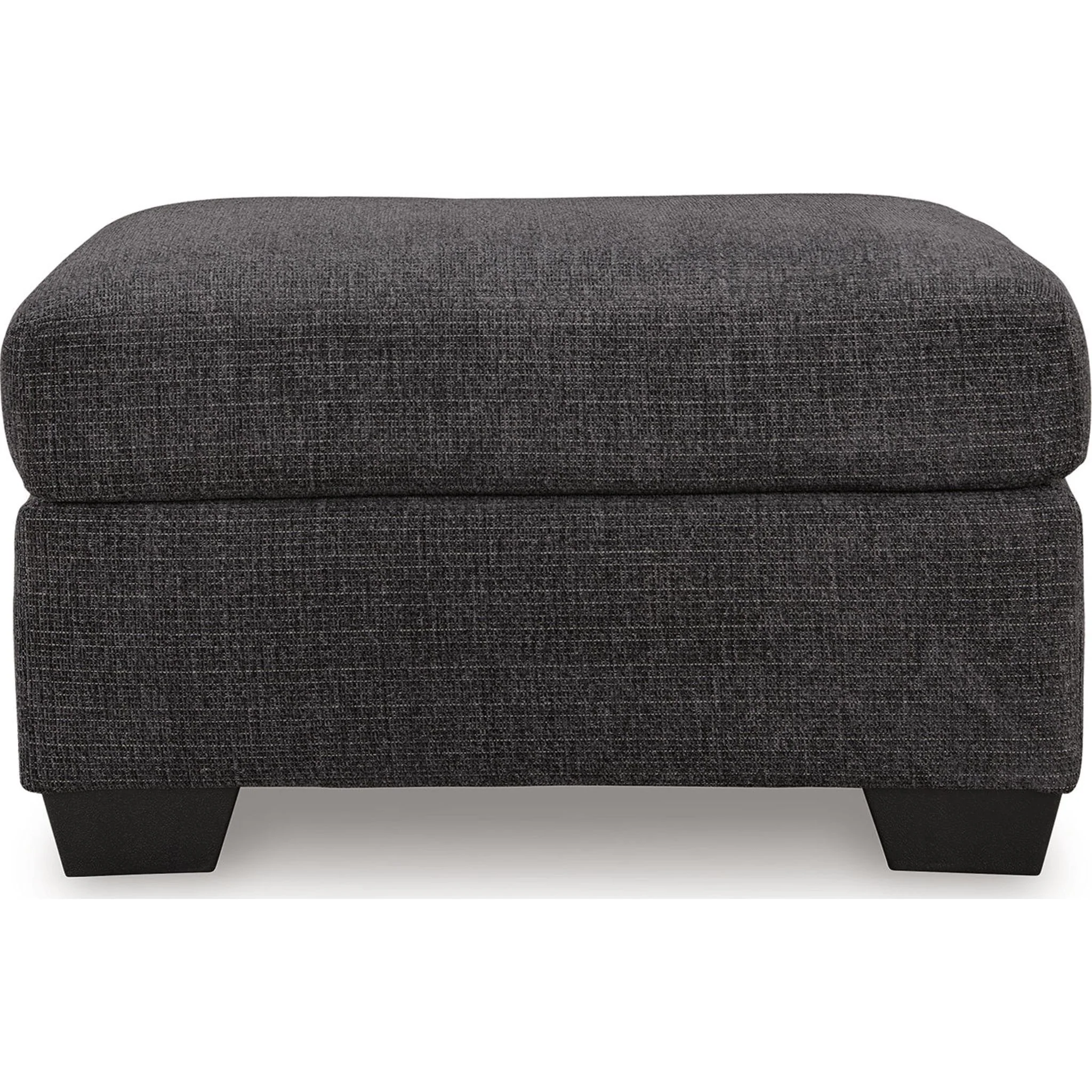 Loreo Ottoman - Ebony - Image 3