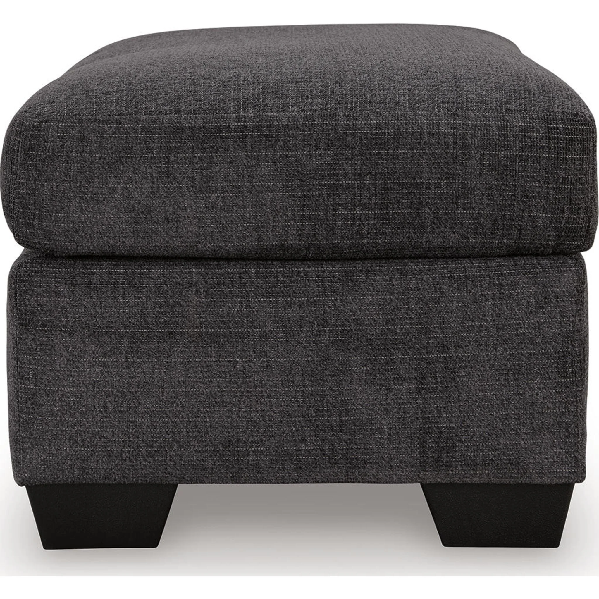 Loreo Ottoman - Ebony - Image 4