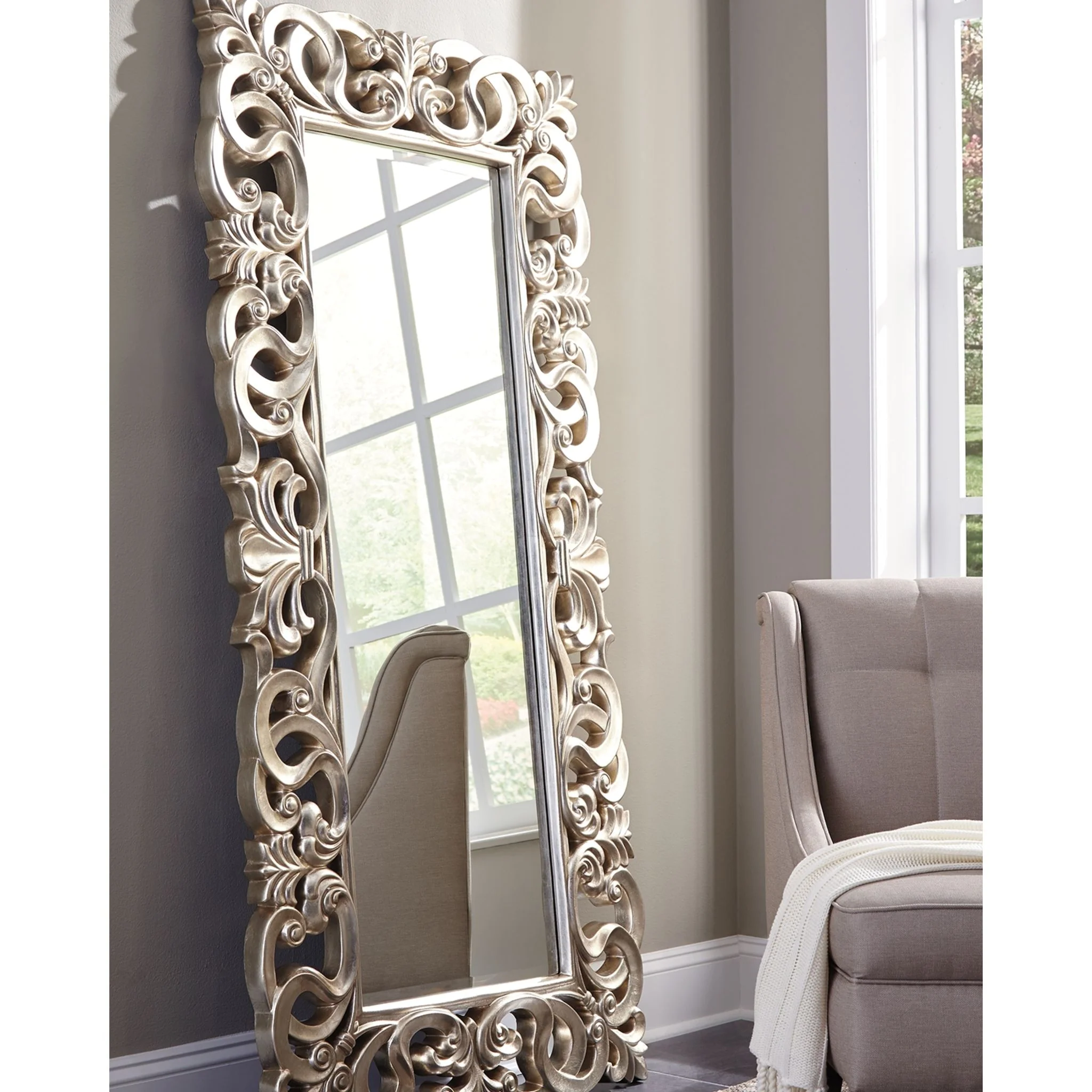 Lucia Mirror 34.50" x 70.00" - Image 2