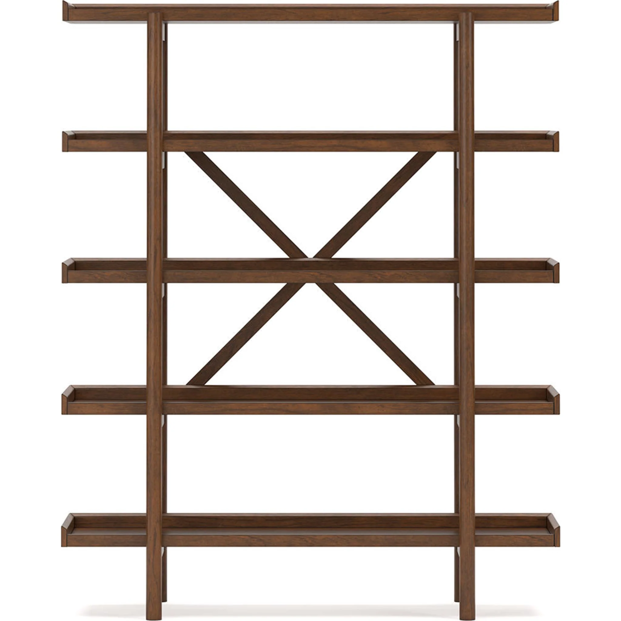 Lyncott Bookcase - Brown - Image 7