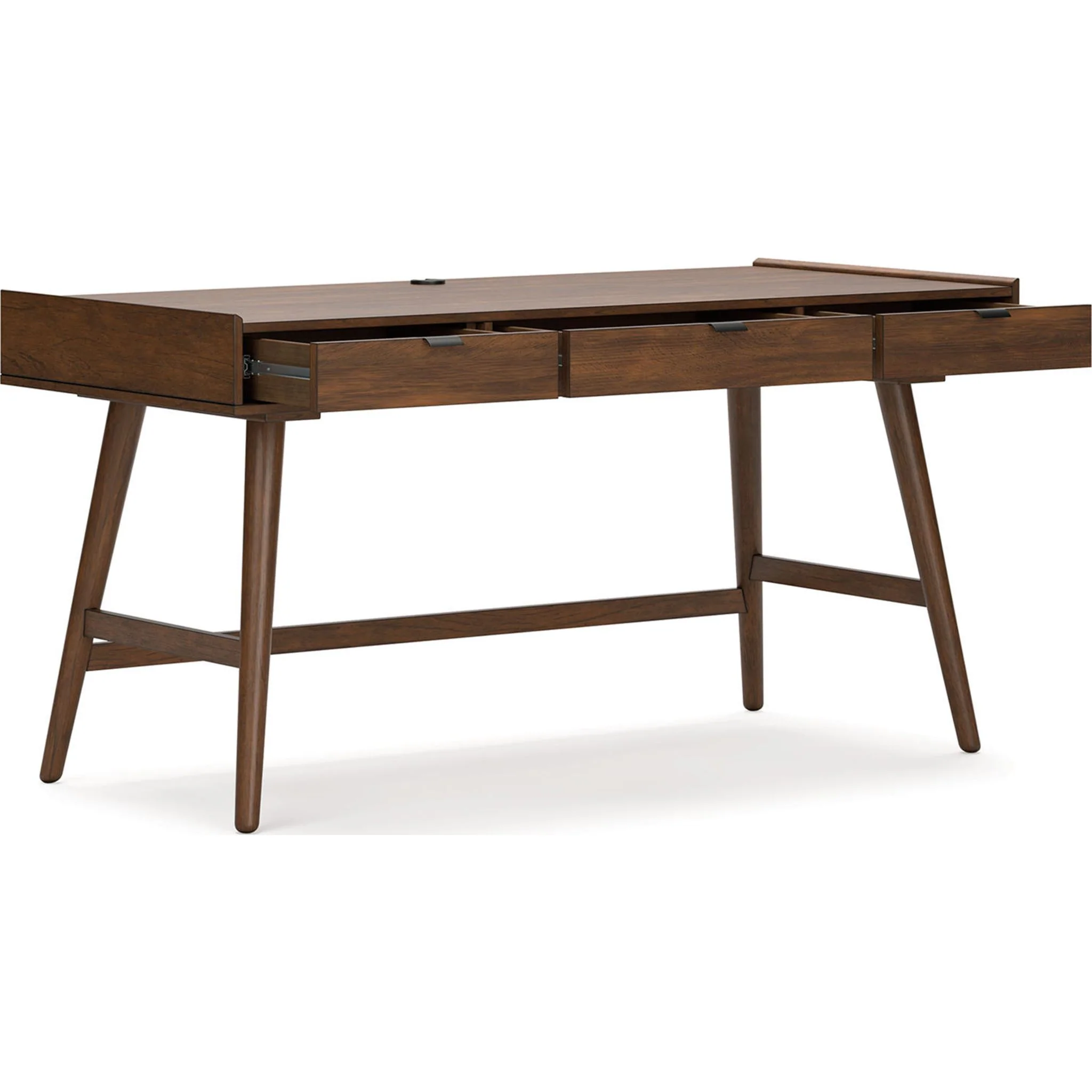 Lyncott Desk - Brown - Image 5